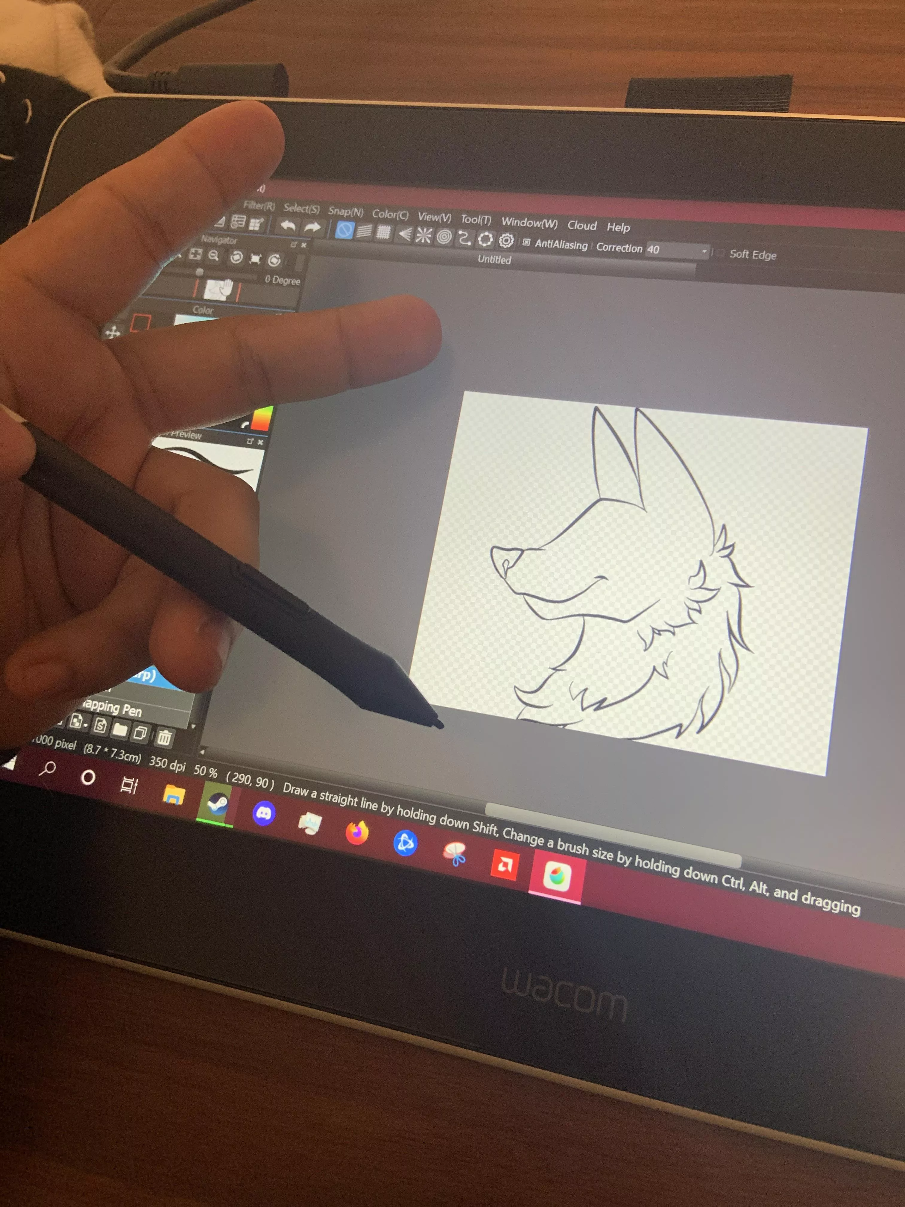 Making a free headshot for any canine or fox oc first to comment!