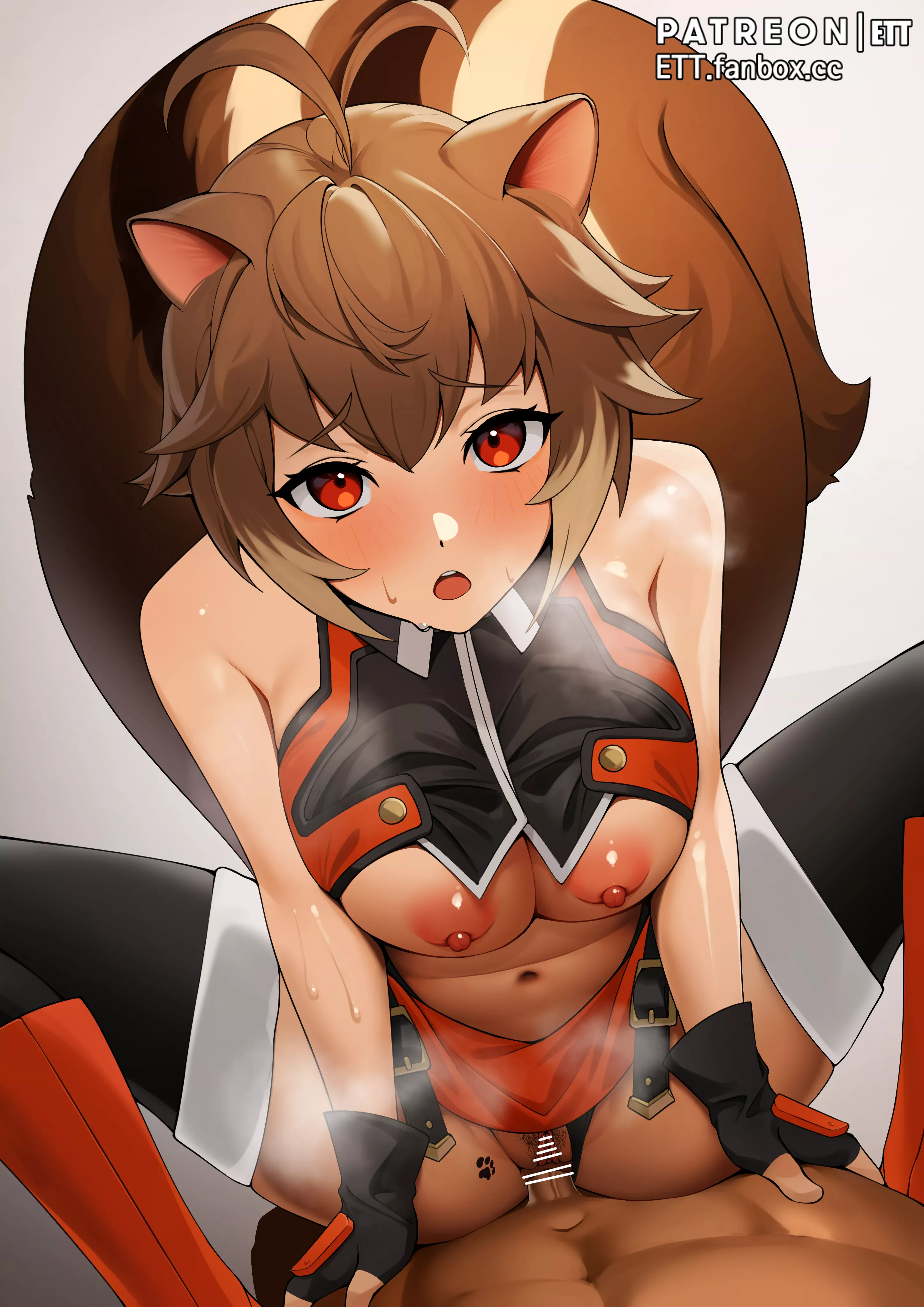 Makoto on top (ETT)[BlazBlue]