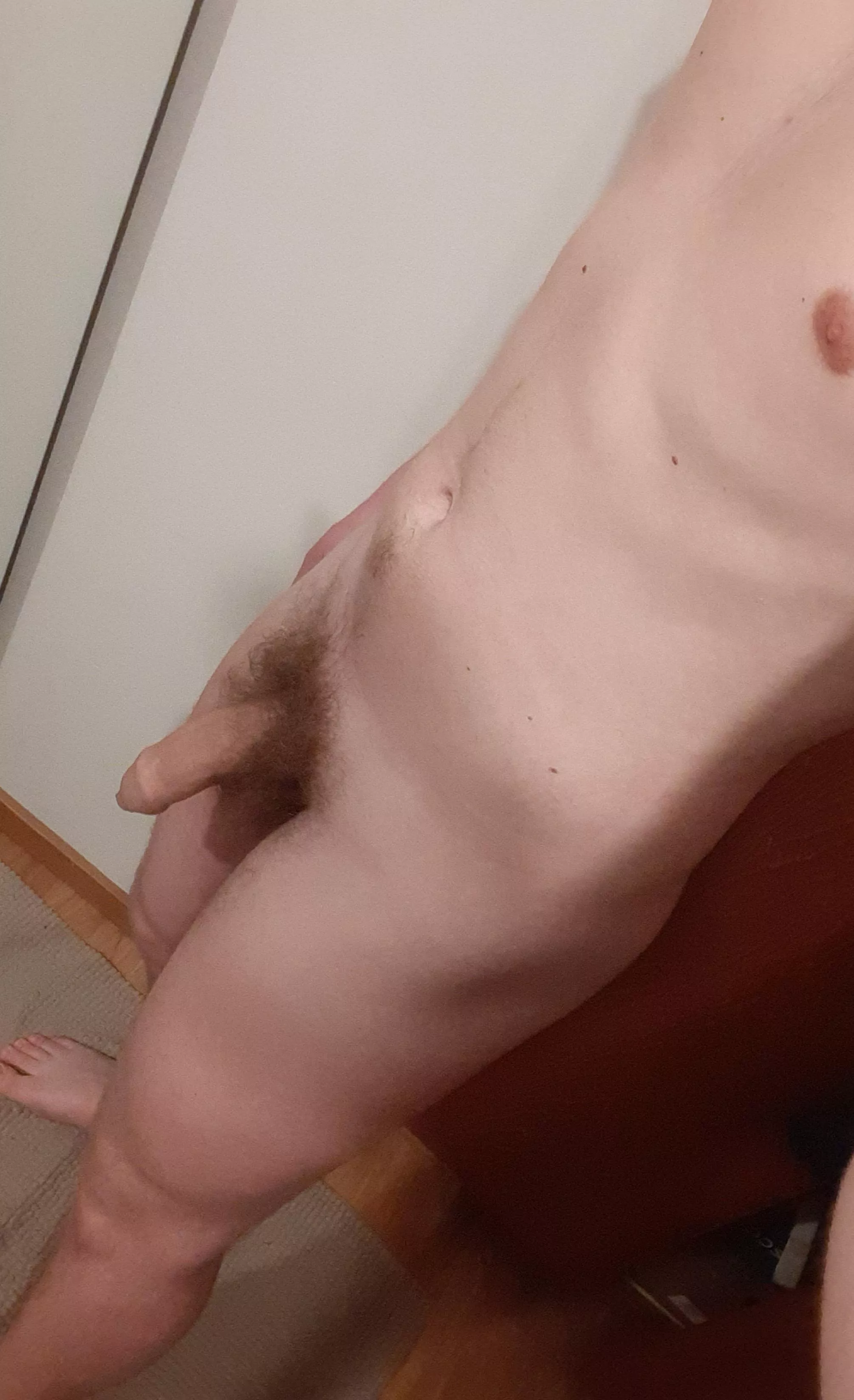 Male. 19 years of age. 185 cm, 78 kgs. People say that I'm too hairy, is that so? Any other comments?