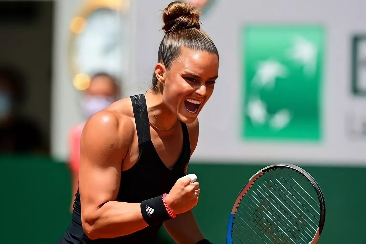 Maria Sakkari being a Greek Goddess 🇬🇷