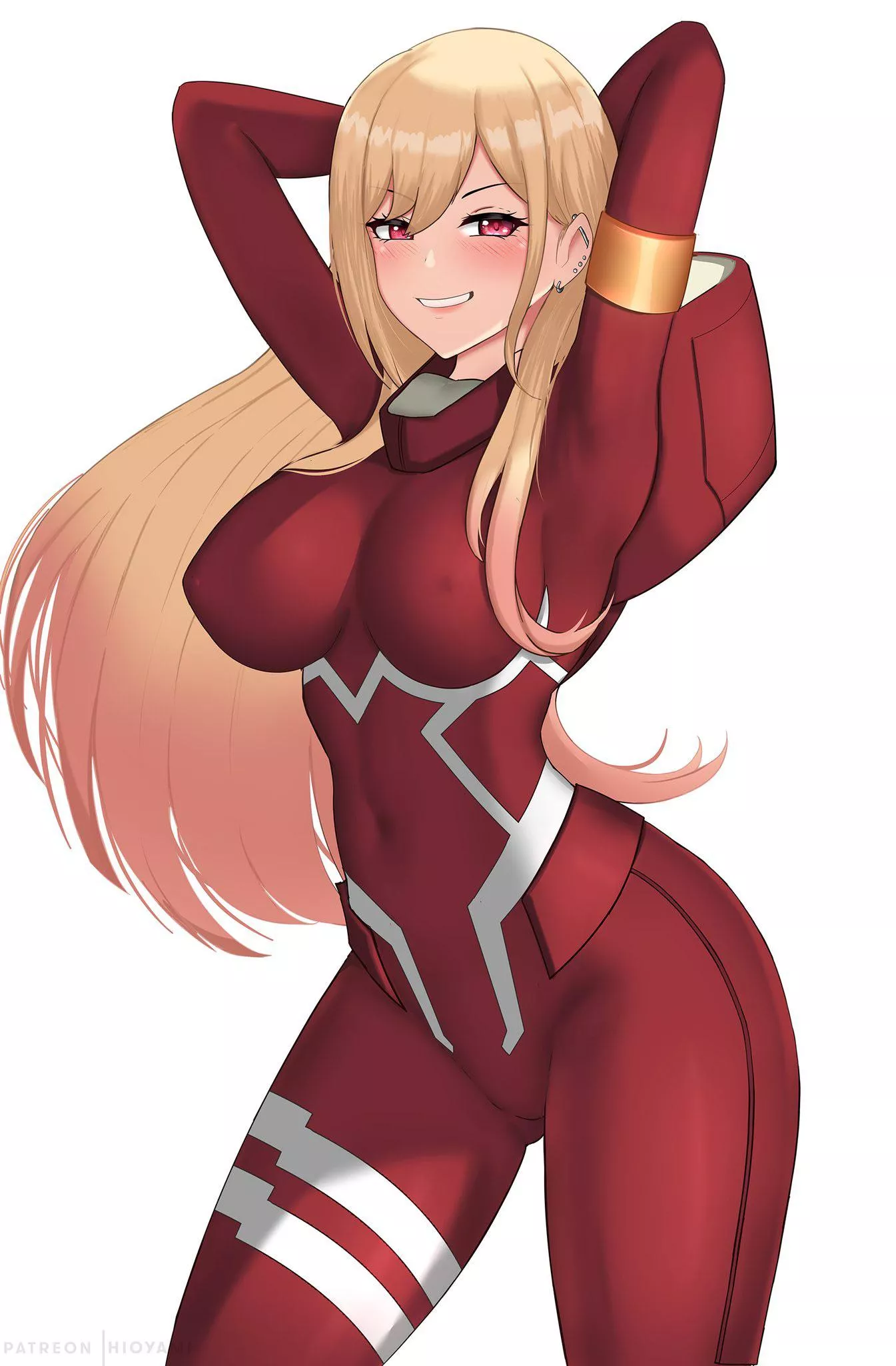 Marin Kitagawa Cosplaying Zero Two