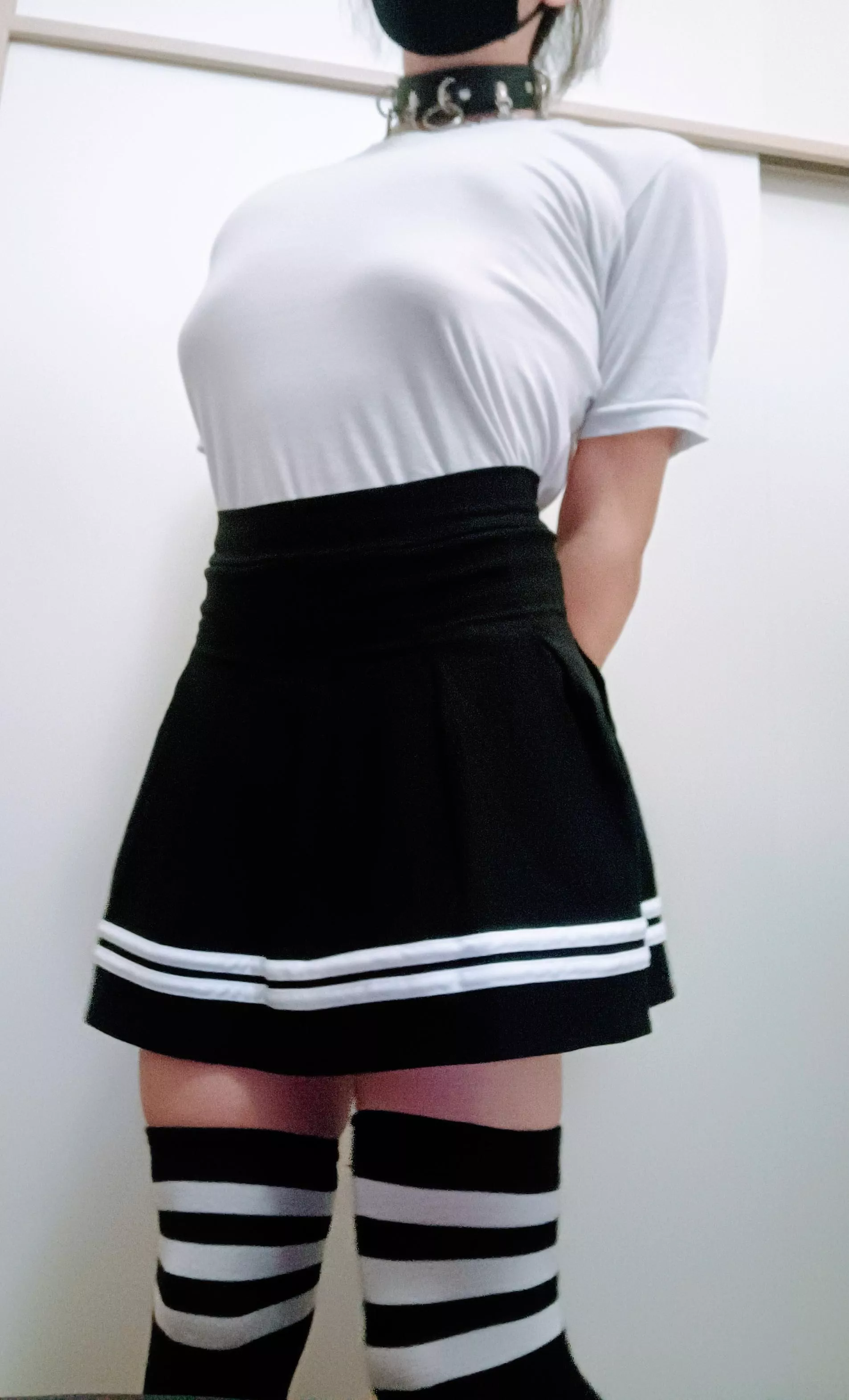 May I interest you in skirts and thigh highs?