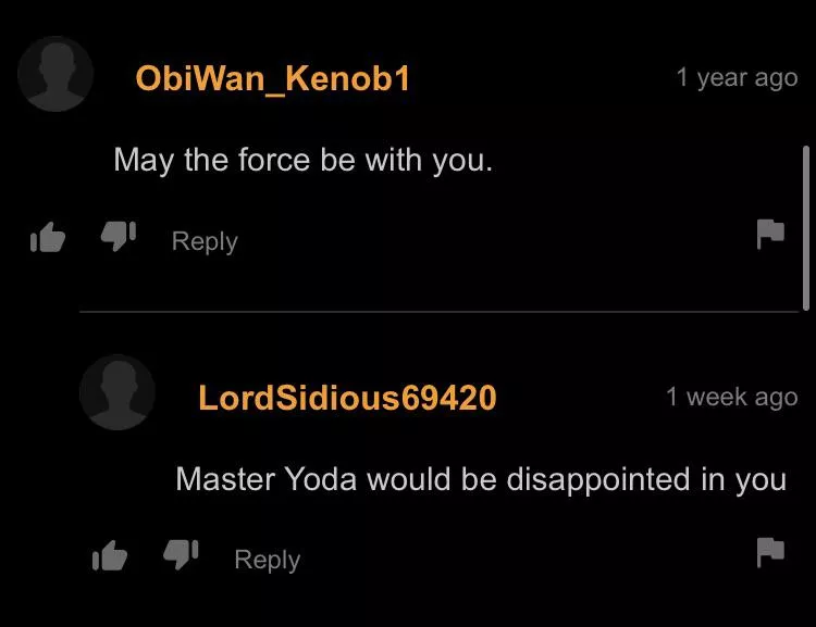 May the force be with us all