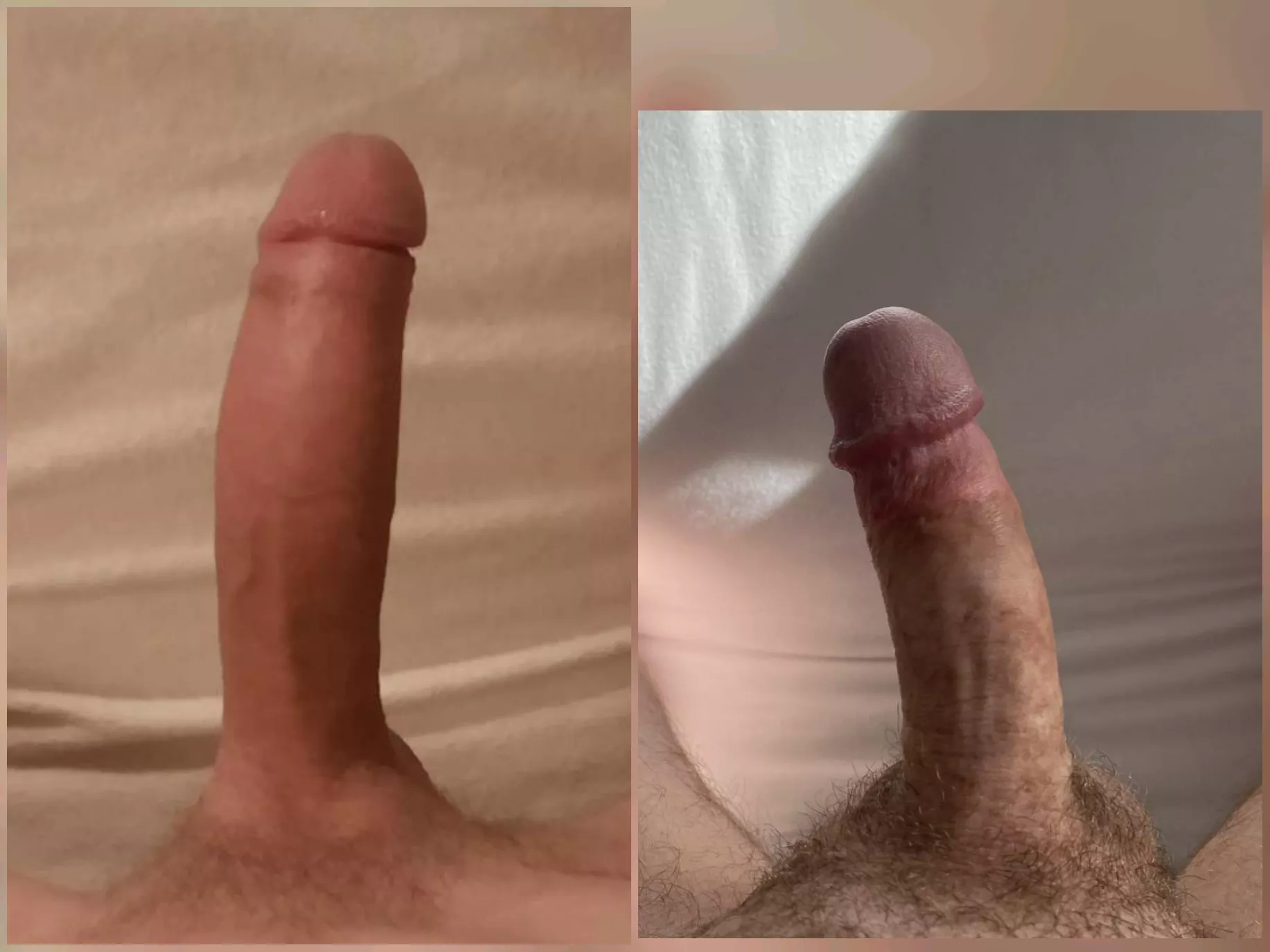 Me vs. u/Averagehighlander compared ðŸ˜ Not bad, but mine is still definitely bigger than his