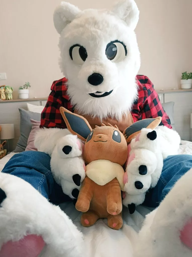 Me With My Favorite Pokemon For Fursuit Friday! Fursuit @zixkyShop