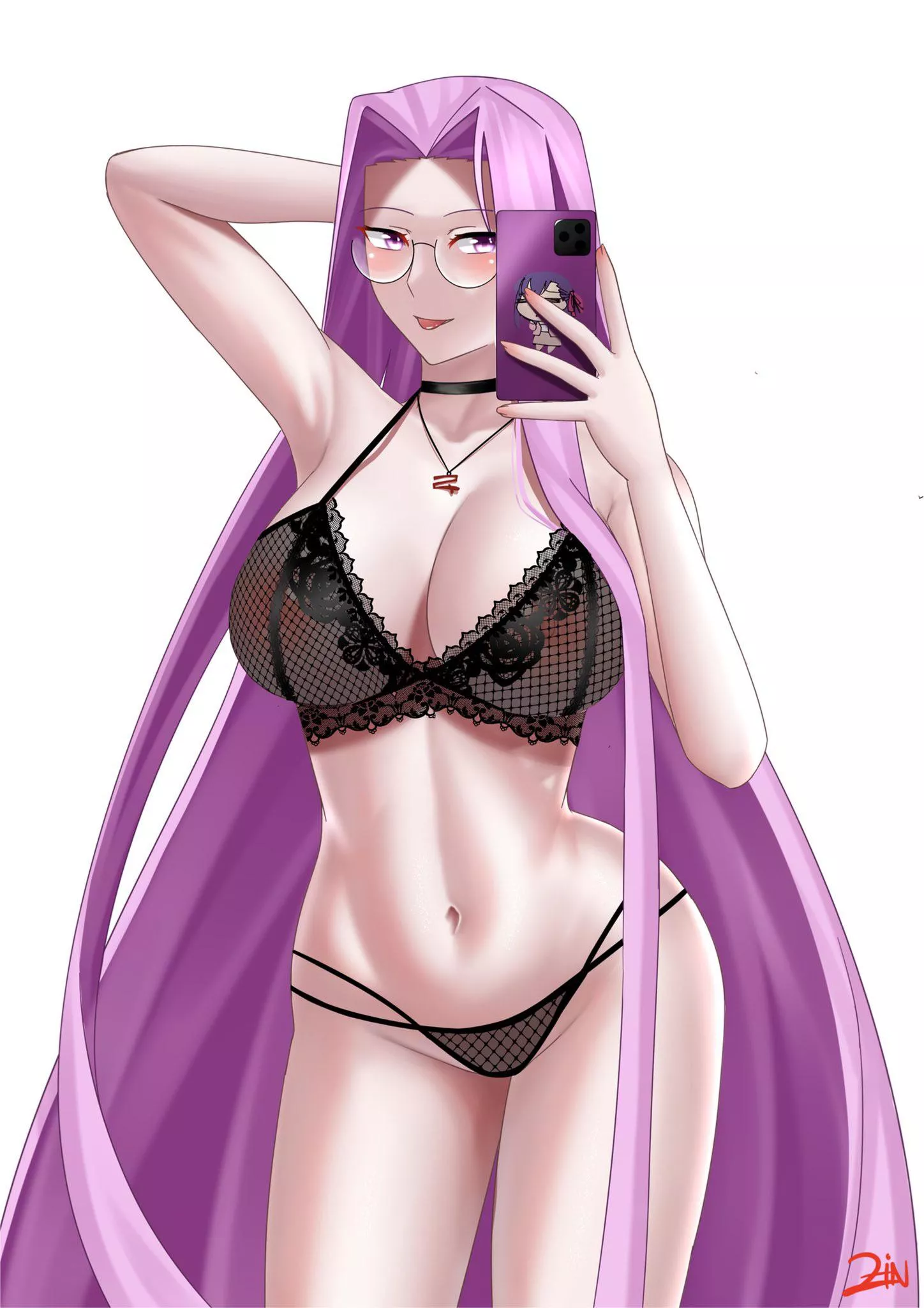 Medusa takes a selfie (zanfian)