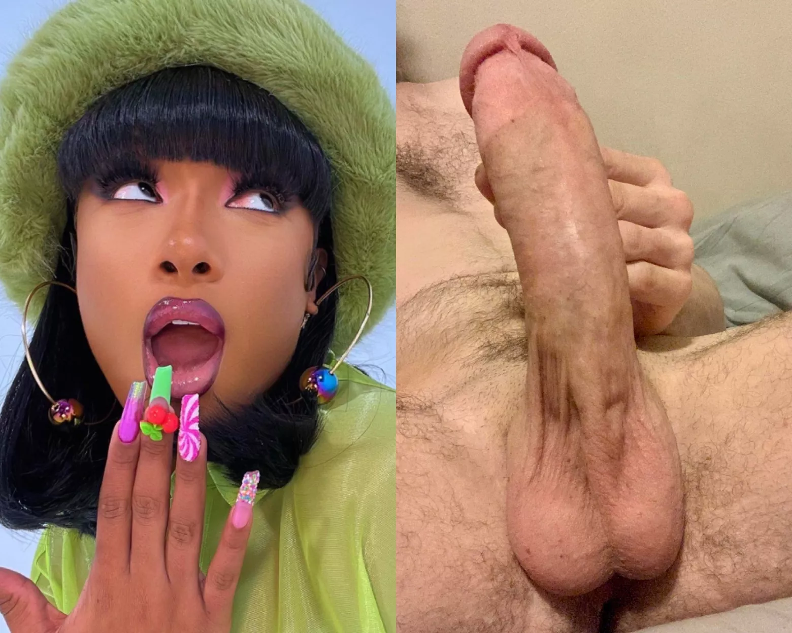 Megan Thee Stallion knows white cock is superior