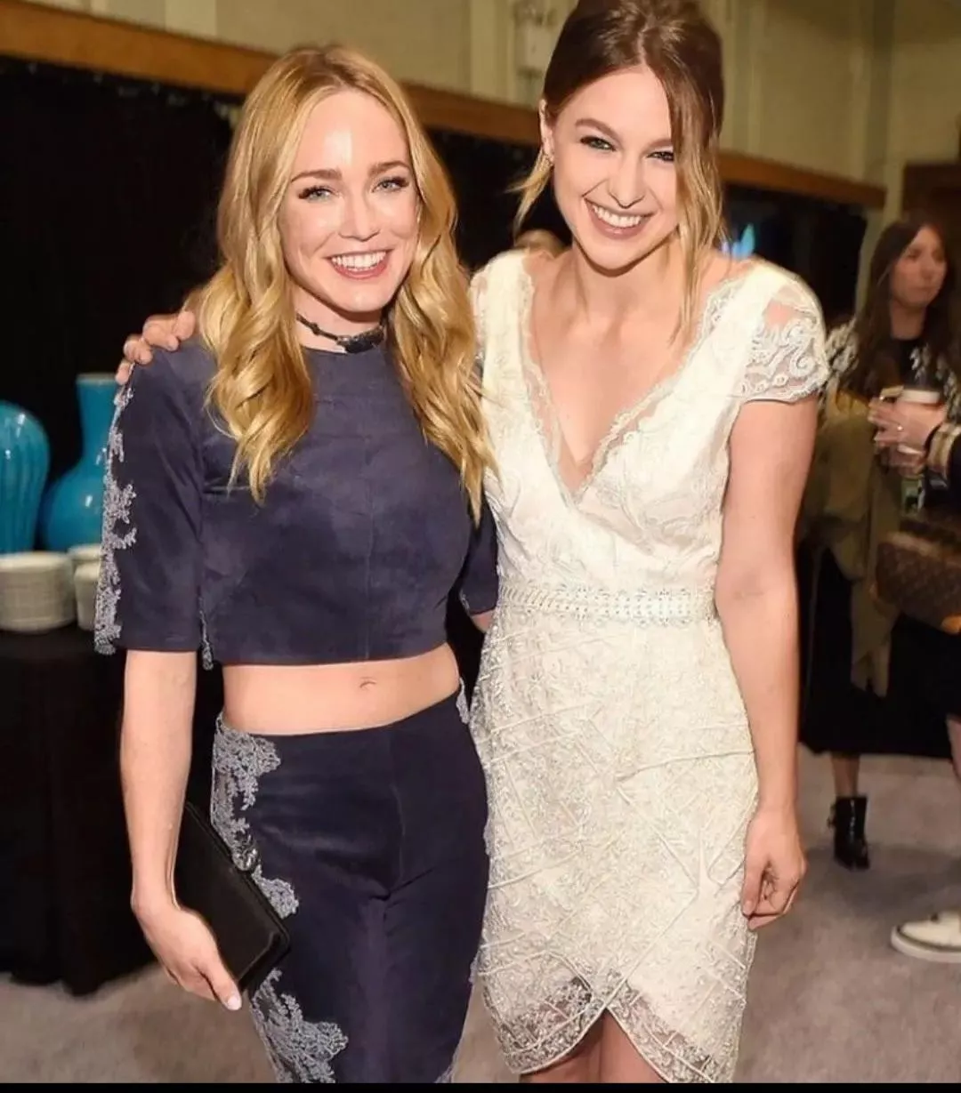 Melissa Benoist & Caity Lotz