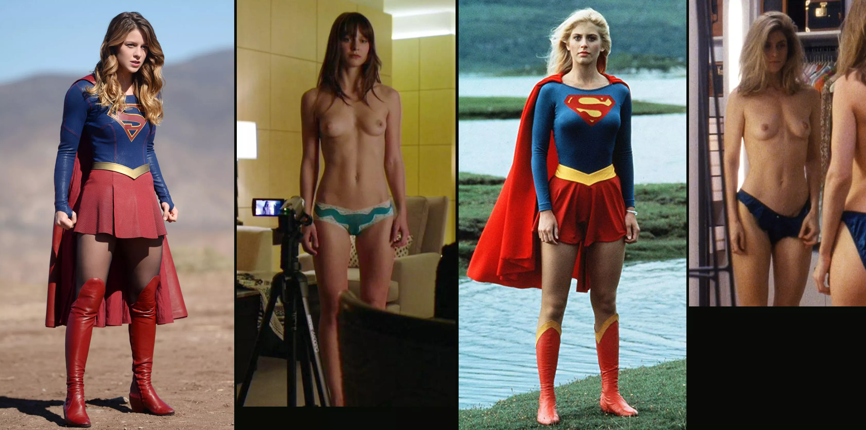 Melissa Benoist - Helen Slater - Supergirls