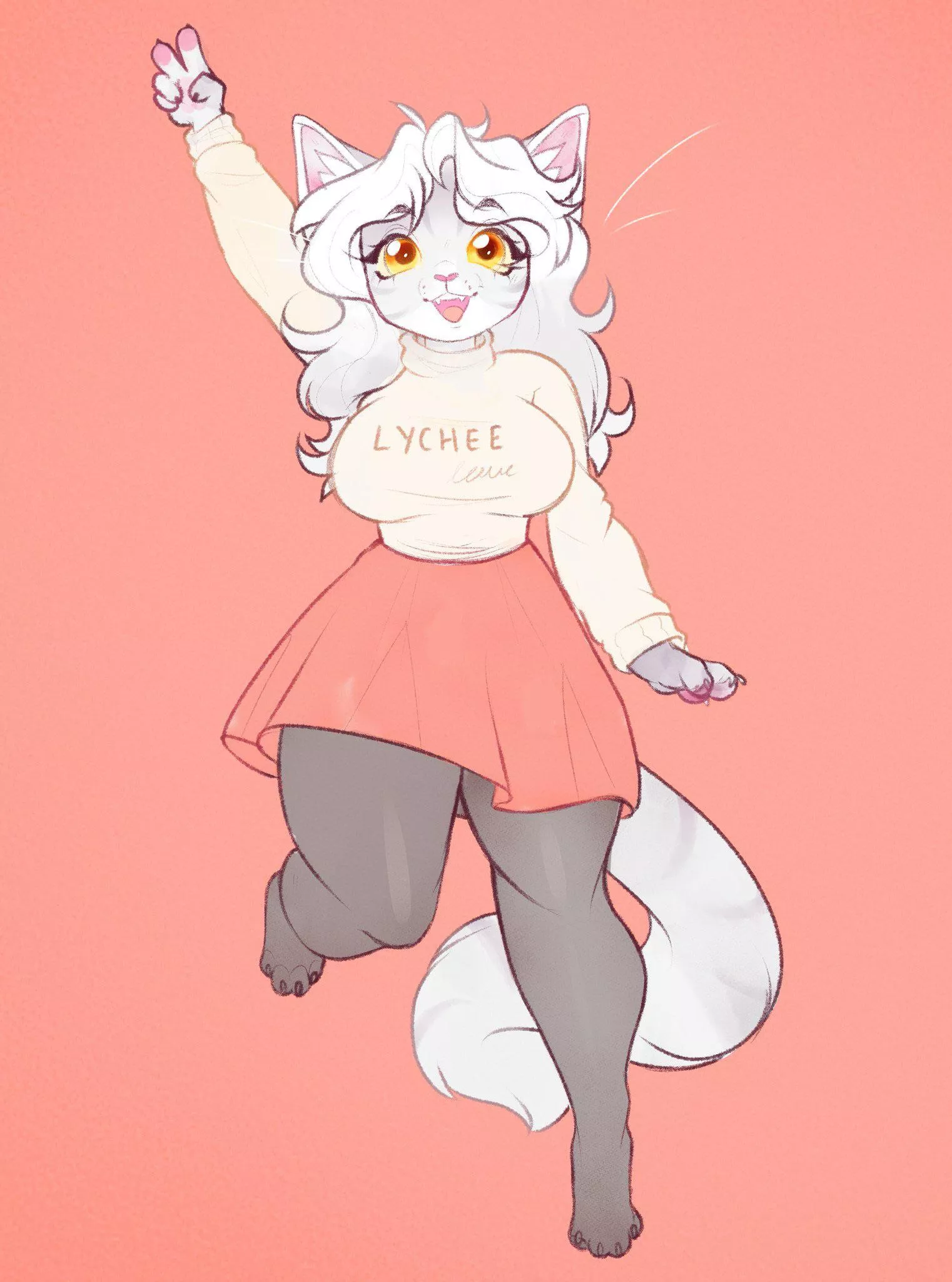 meow (art by me, Smallfrystreams on Twitter)