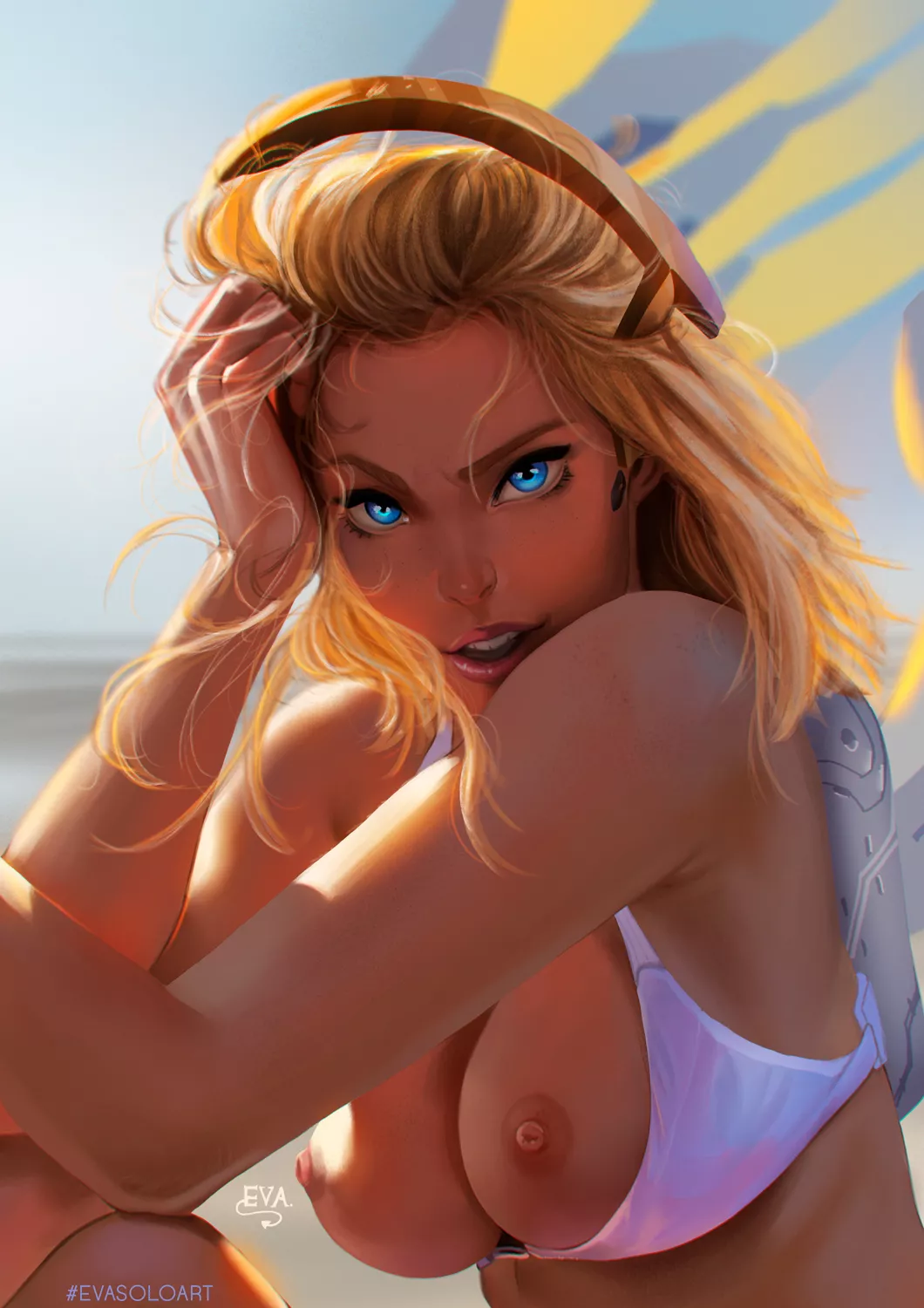 Mercy at the beach