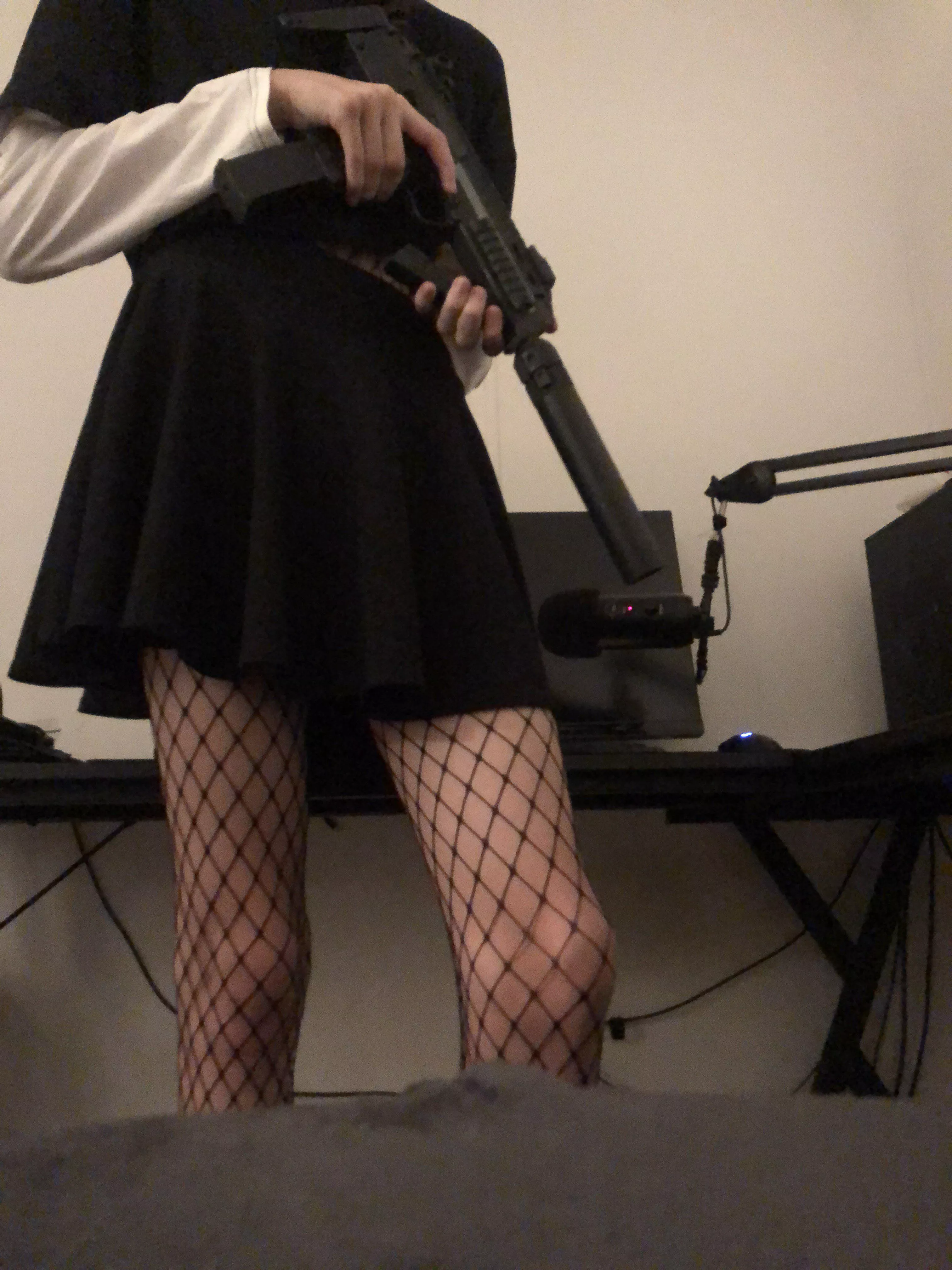 mess with the femboy, You get the gat