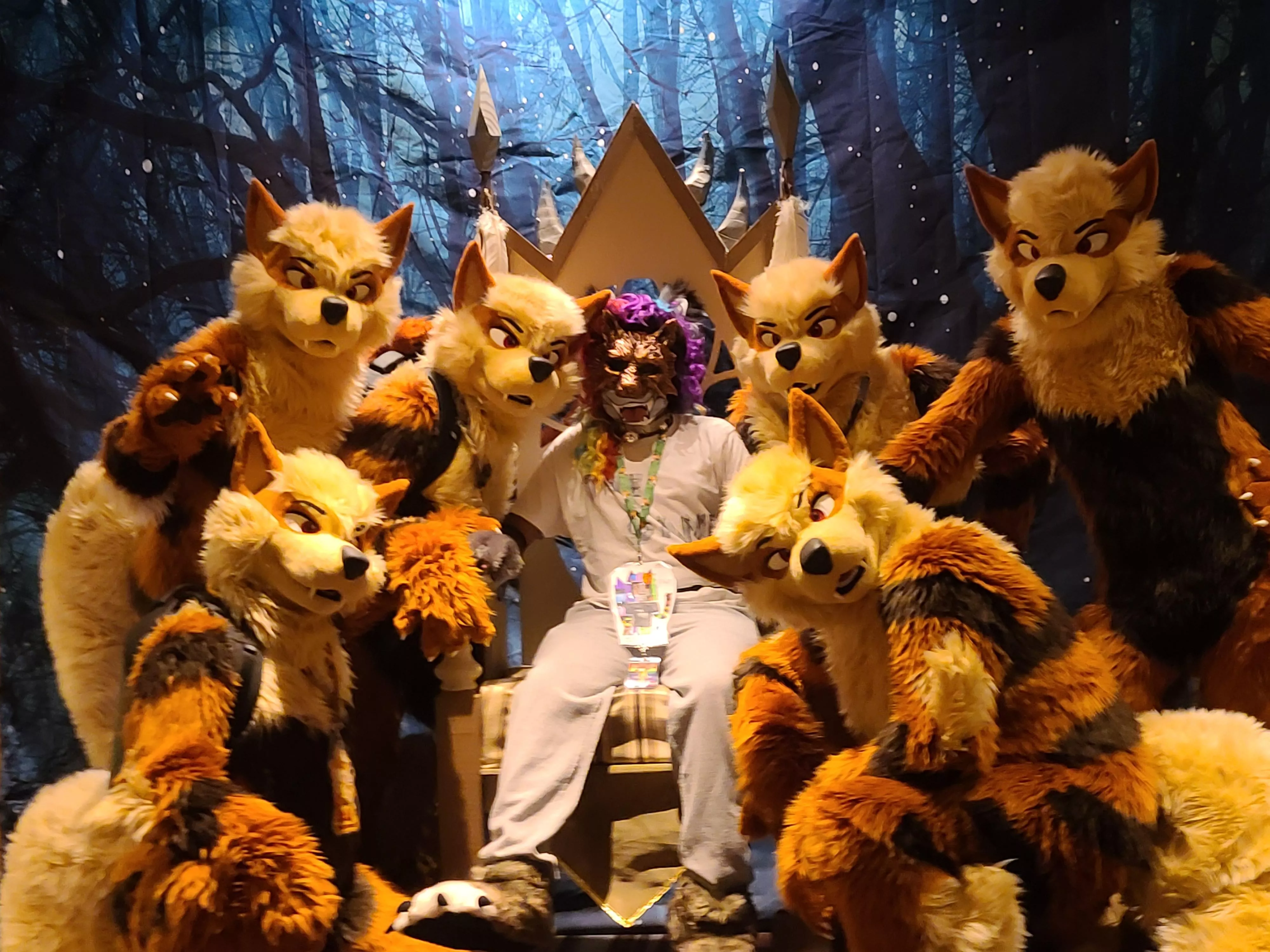 Met the Arcanine gang!