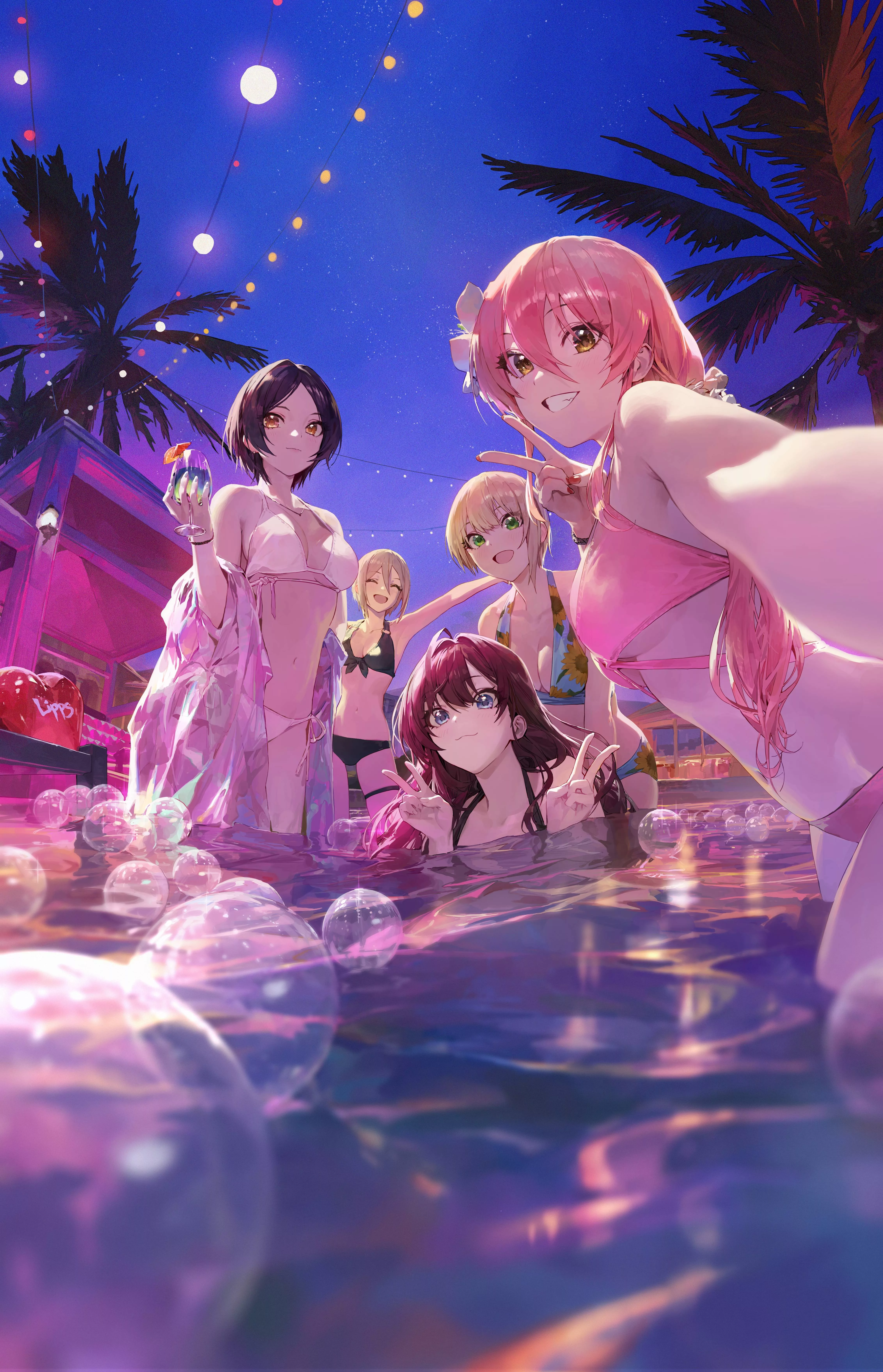 Midnight Pool Party (mossi)