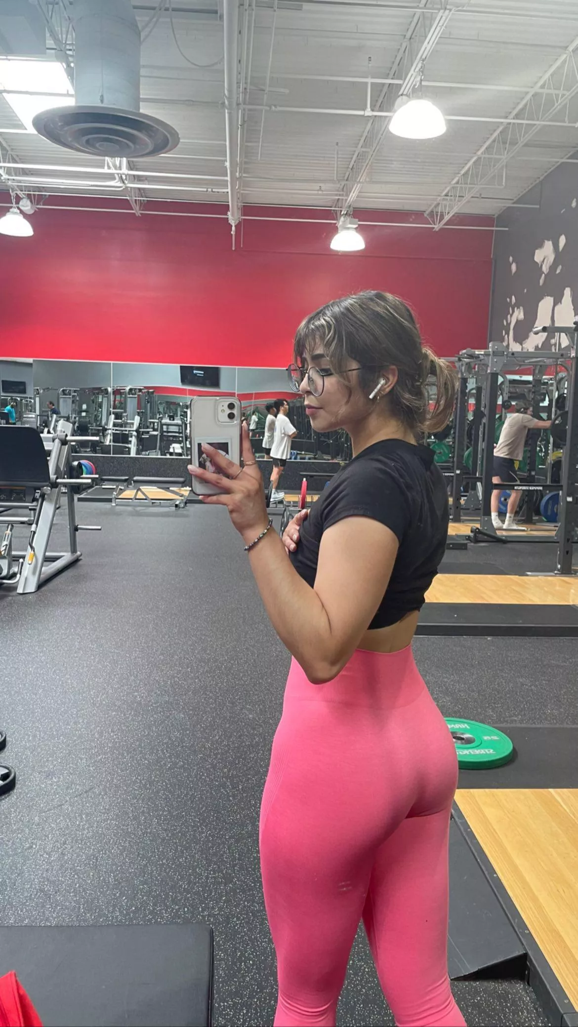 Mid-Workout Selfie