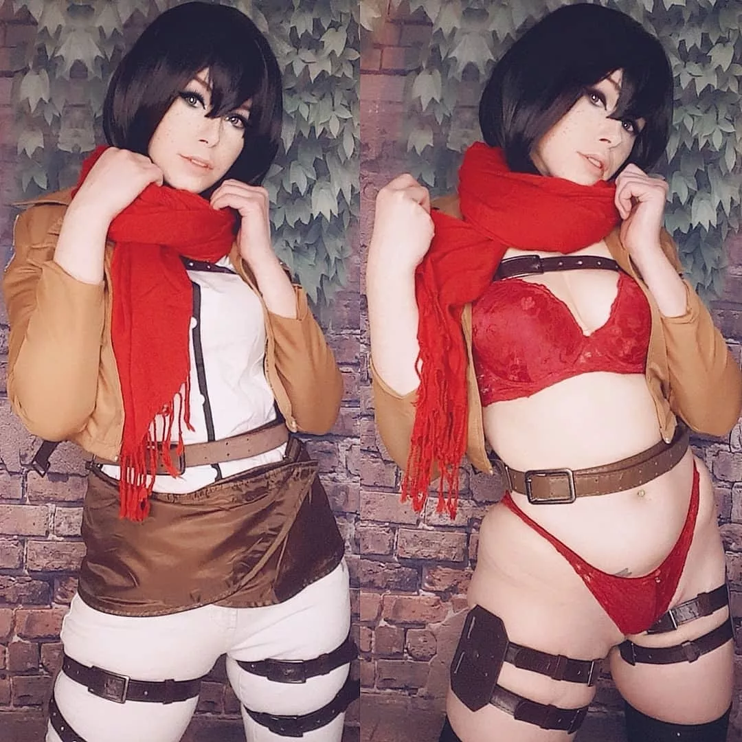 Mikasa Ackerman From Attack On Titan By @TeddiTerri