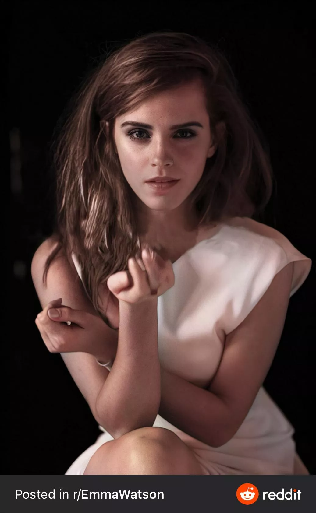 Milk my “straight” cock for Emma Watson?