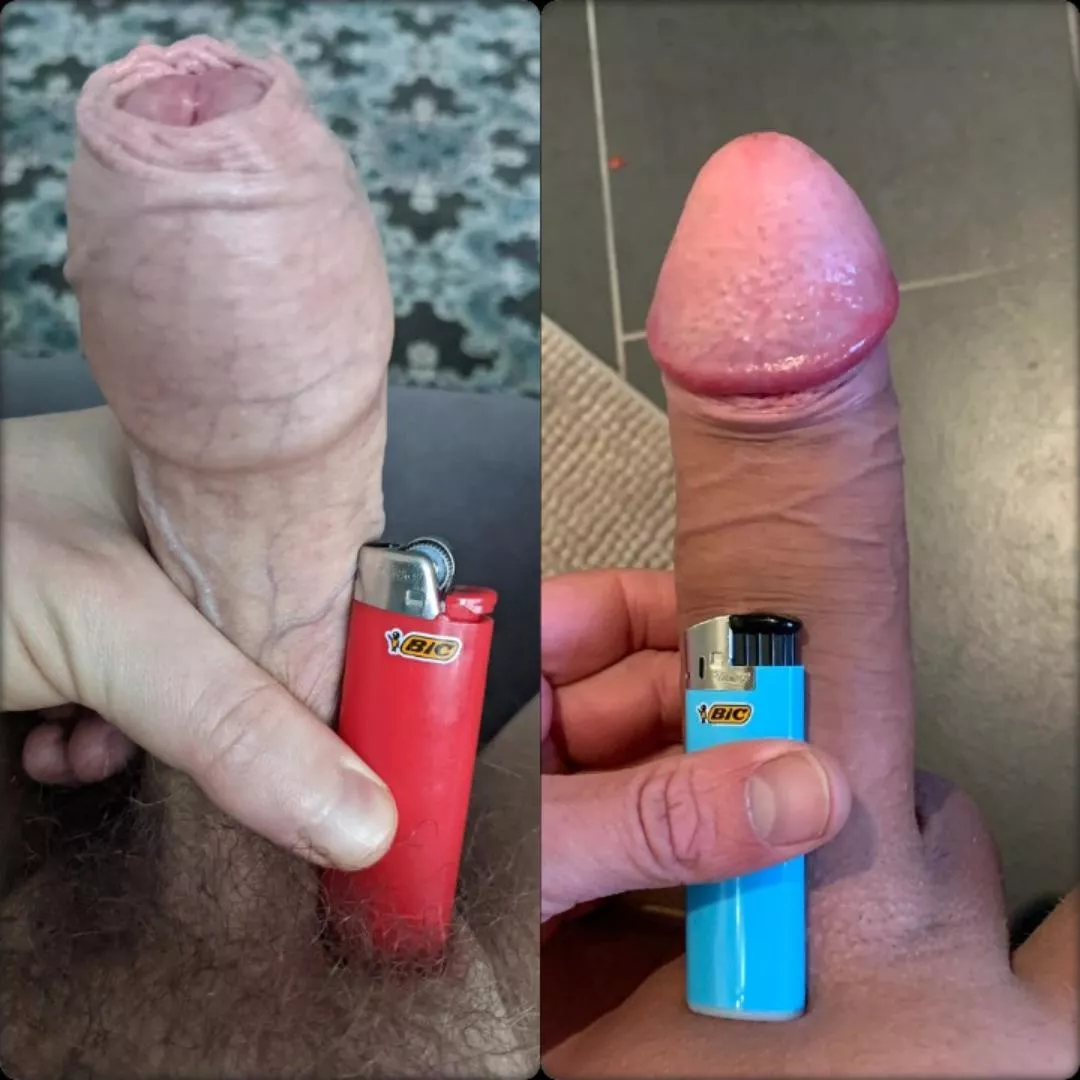 Mine (on the left) vs danishguy1981. Who's got the hottest one?