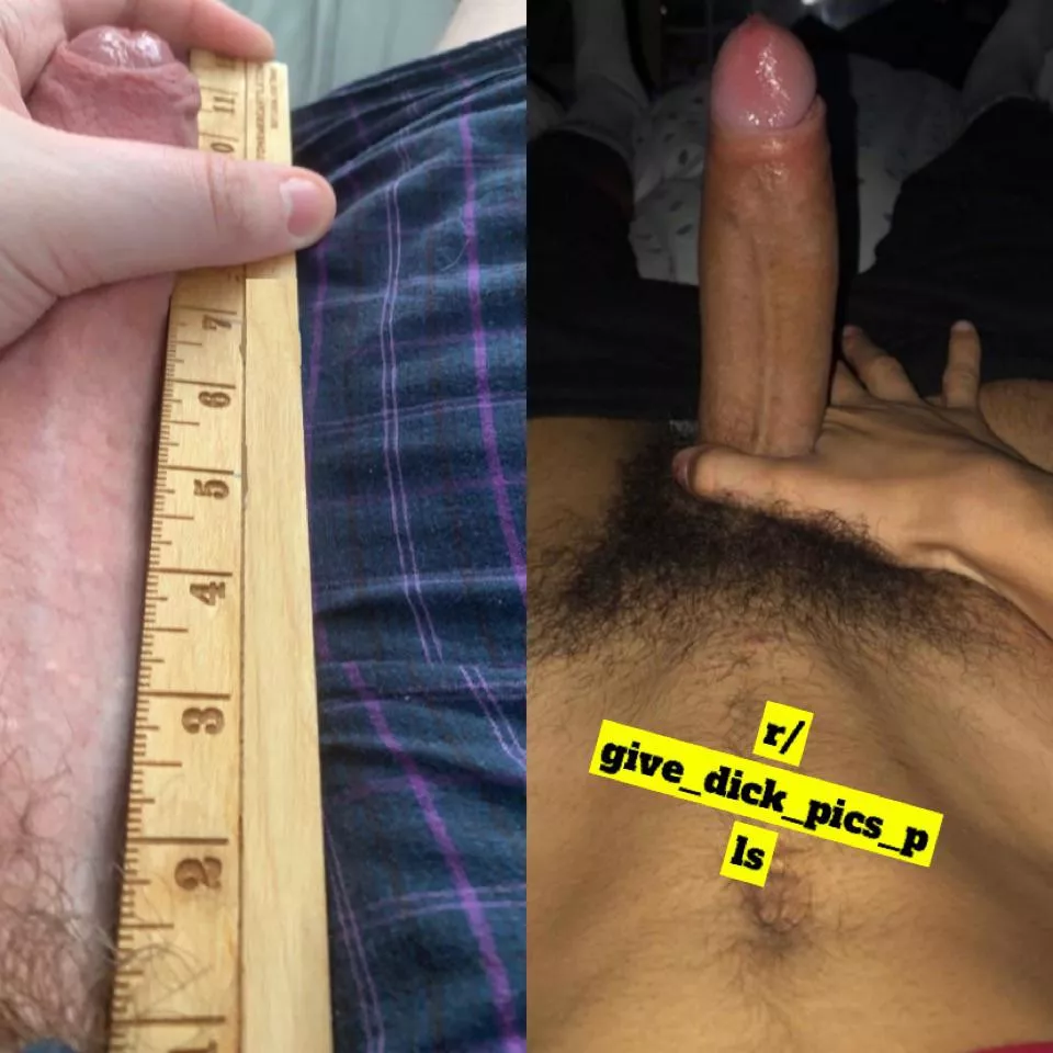 Mine vs r/give_dick_pics_pls. Who wins? (Make sure to DM him your cocks ðŸ˜‰)