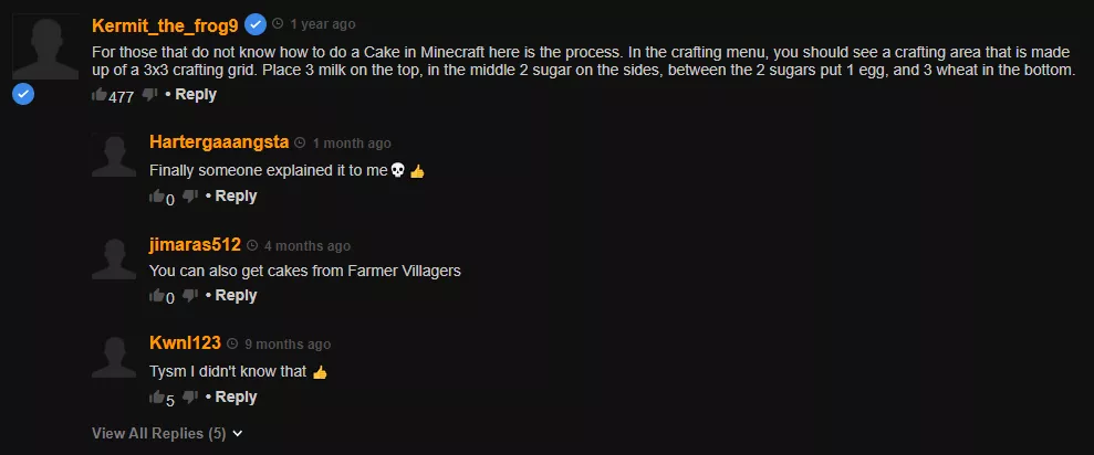 Minecraft tips from Kermit the Frog