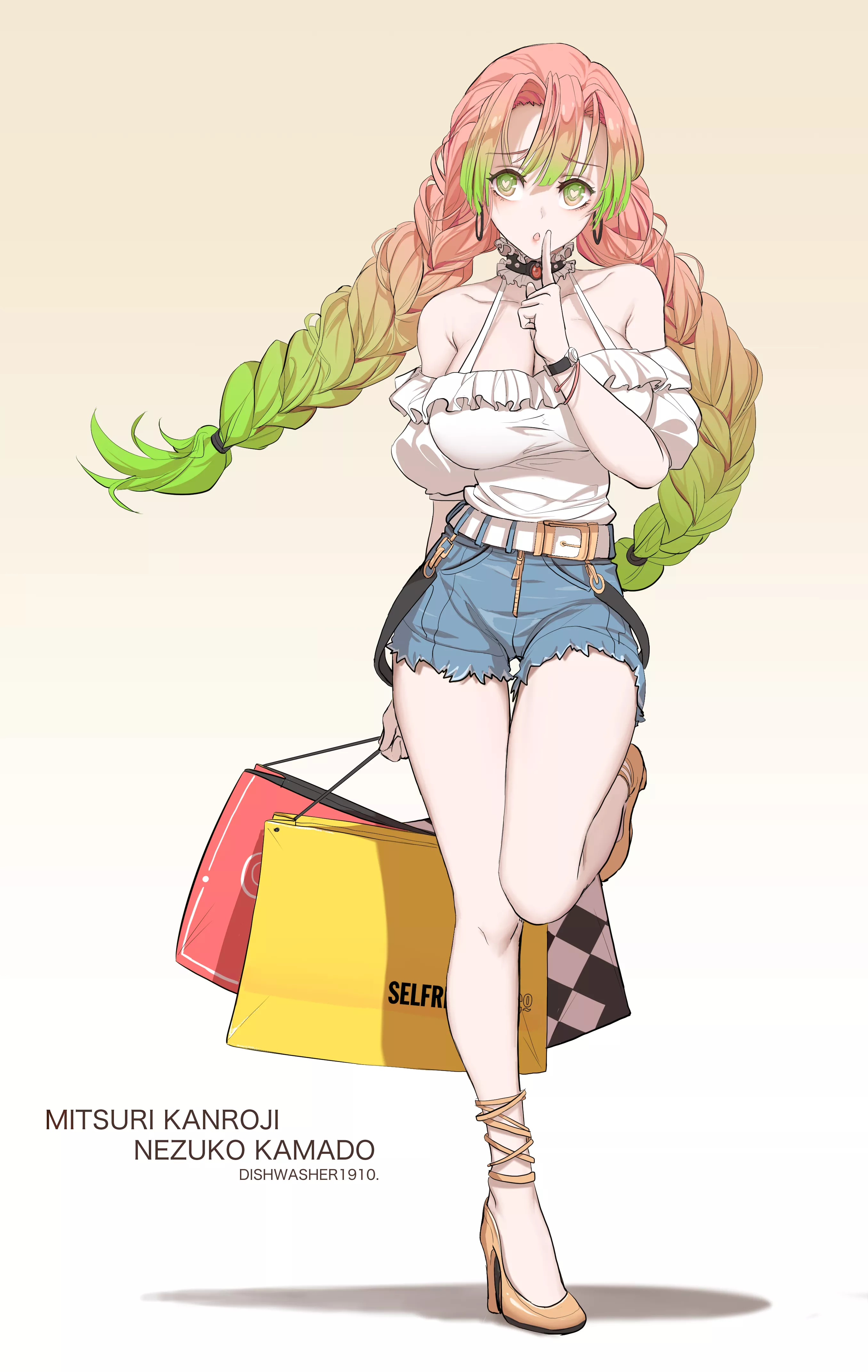 Mitsuri on her shopping trip