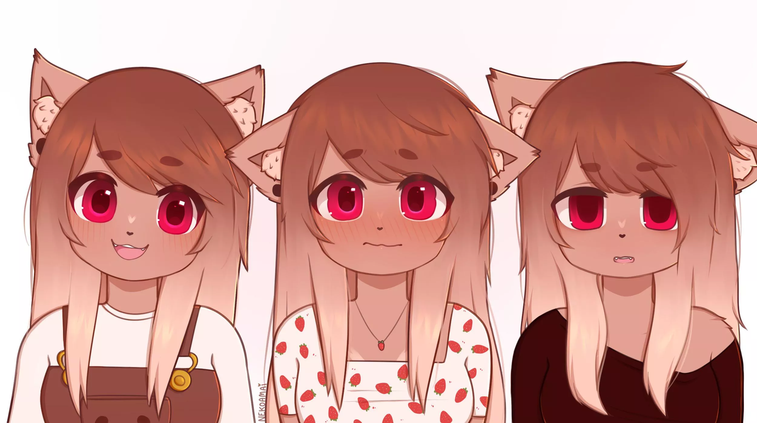 Mocha moods (Art by me: @itsnekoamai on twitter)