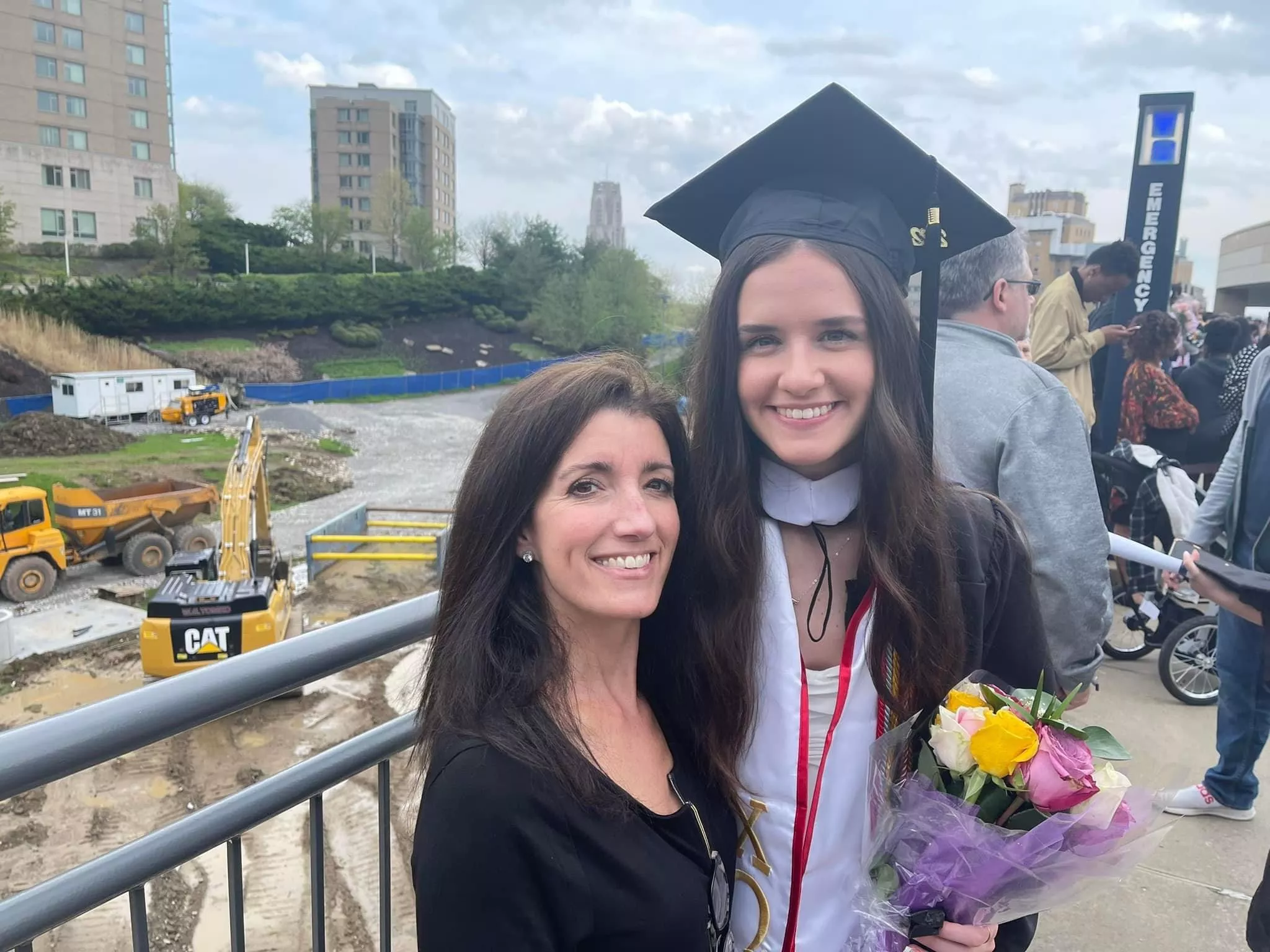 Mommy and her grad daughter