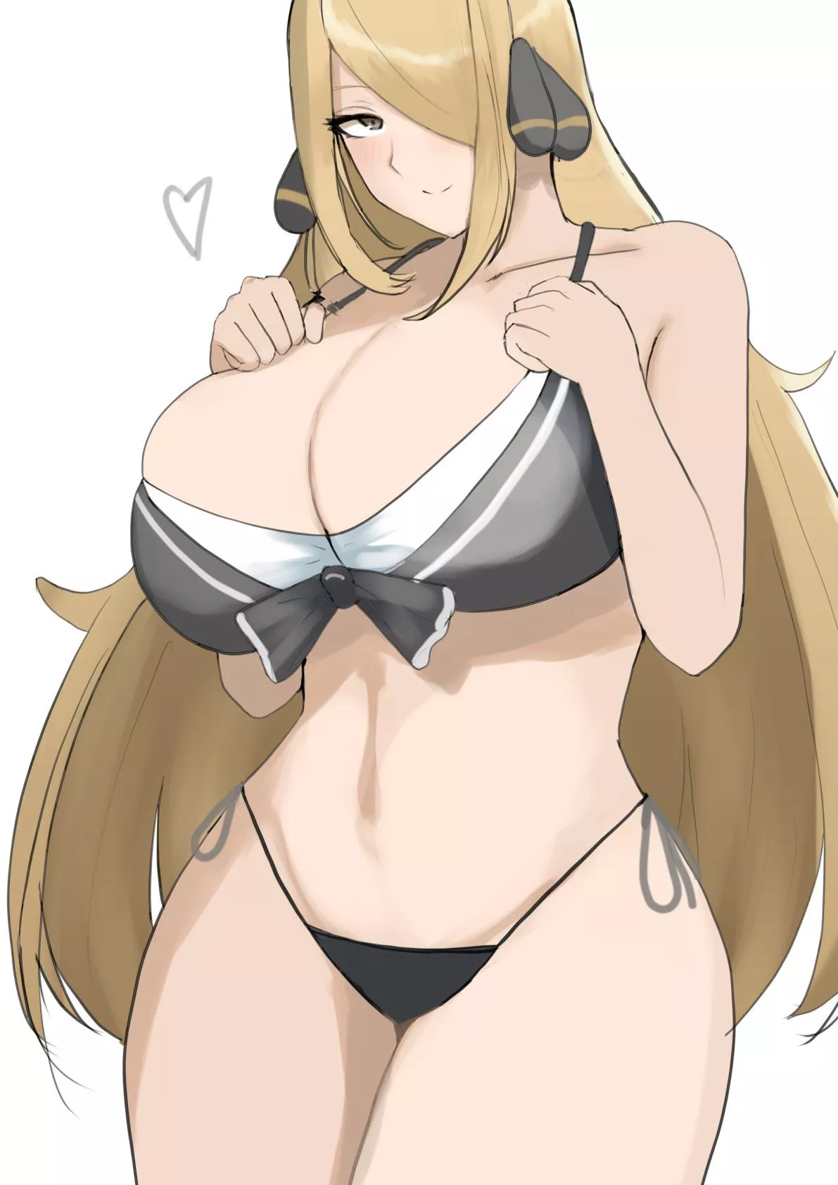 Mommy Cynthia rocking this bikini like a champion she is.