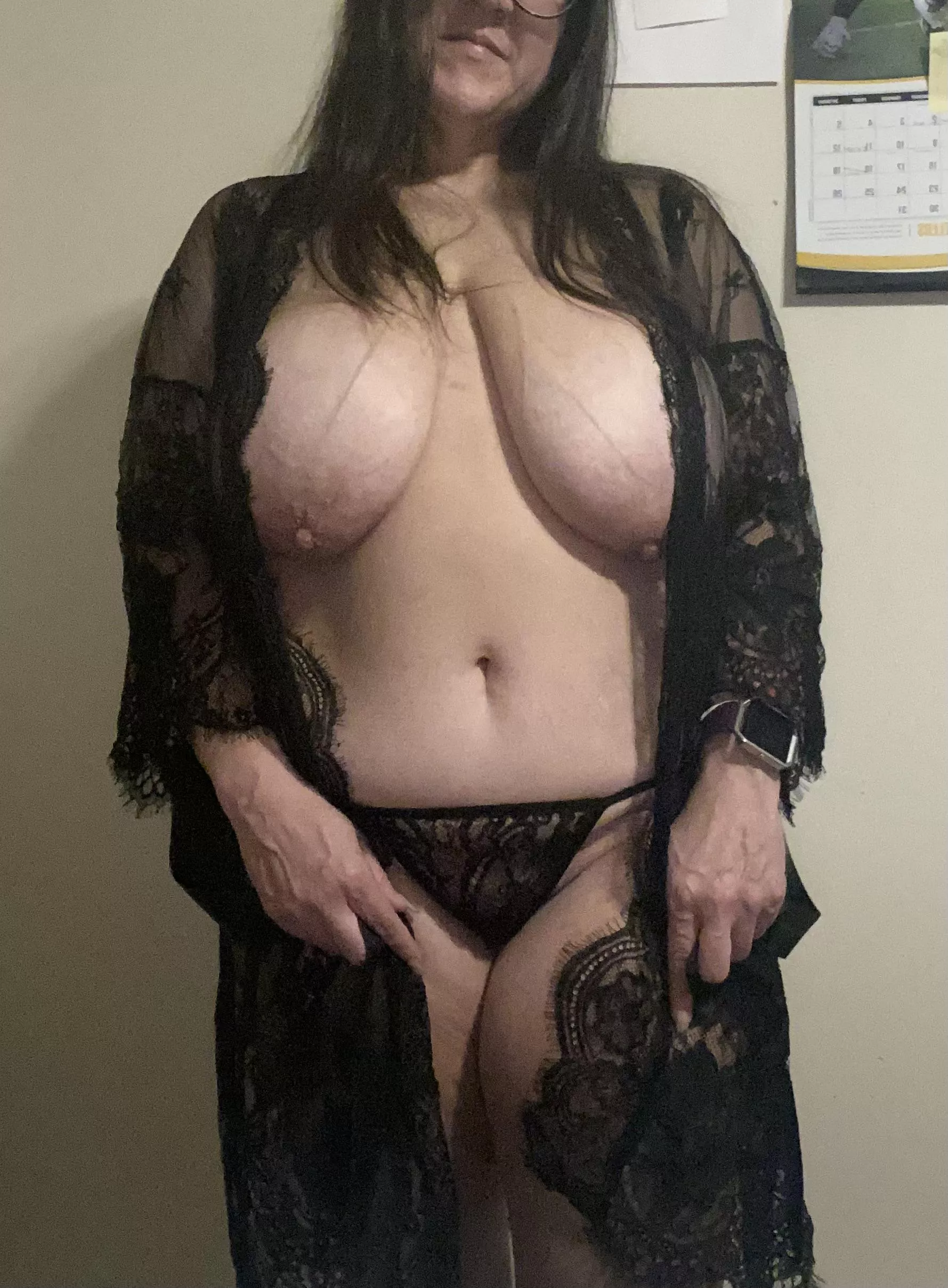 Mommy got a new outfit for her 44th birthday coming up, what do you think?