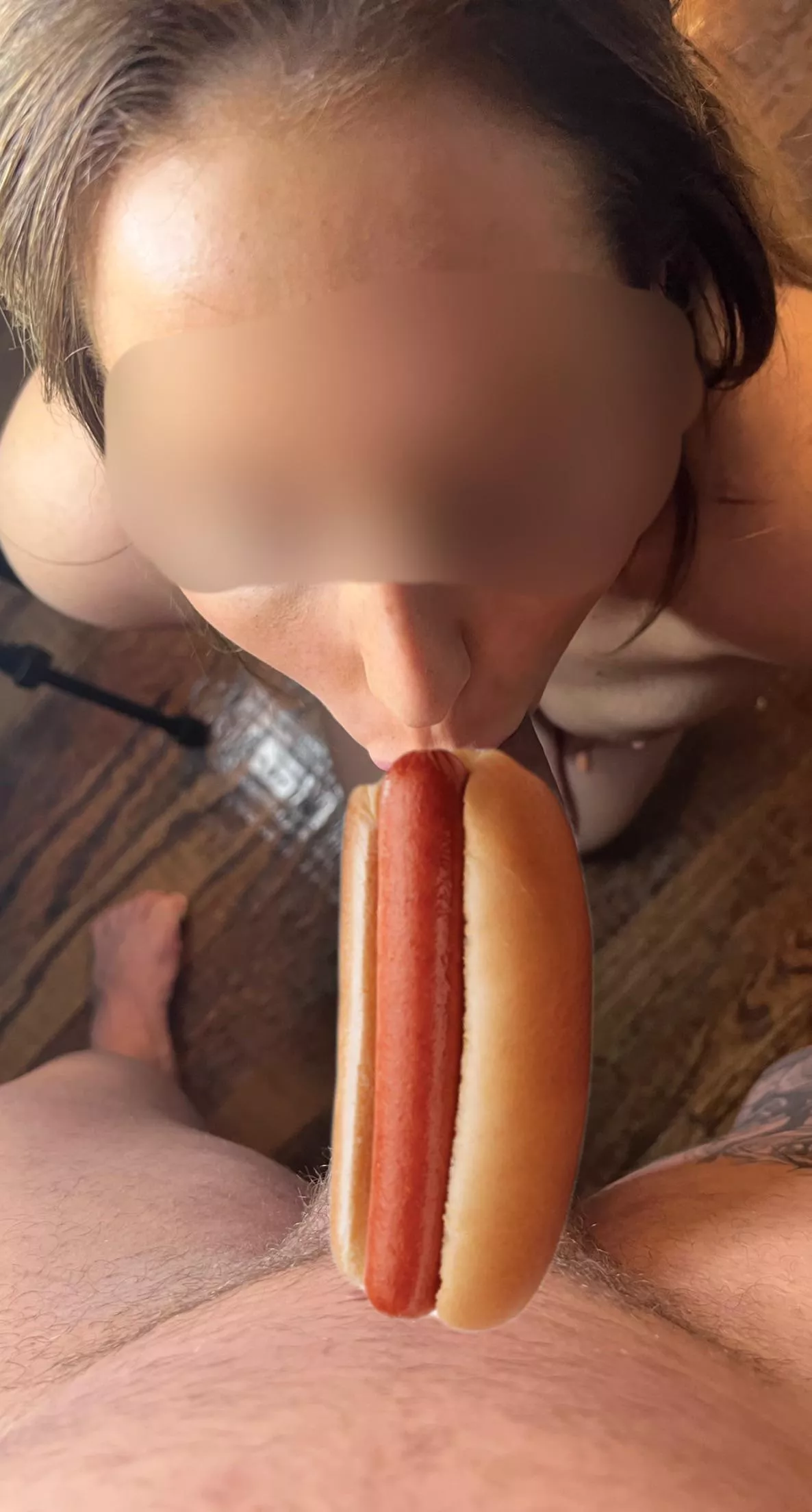 Mommy loves a good hot dog