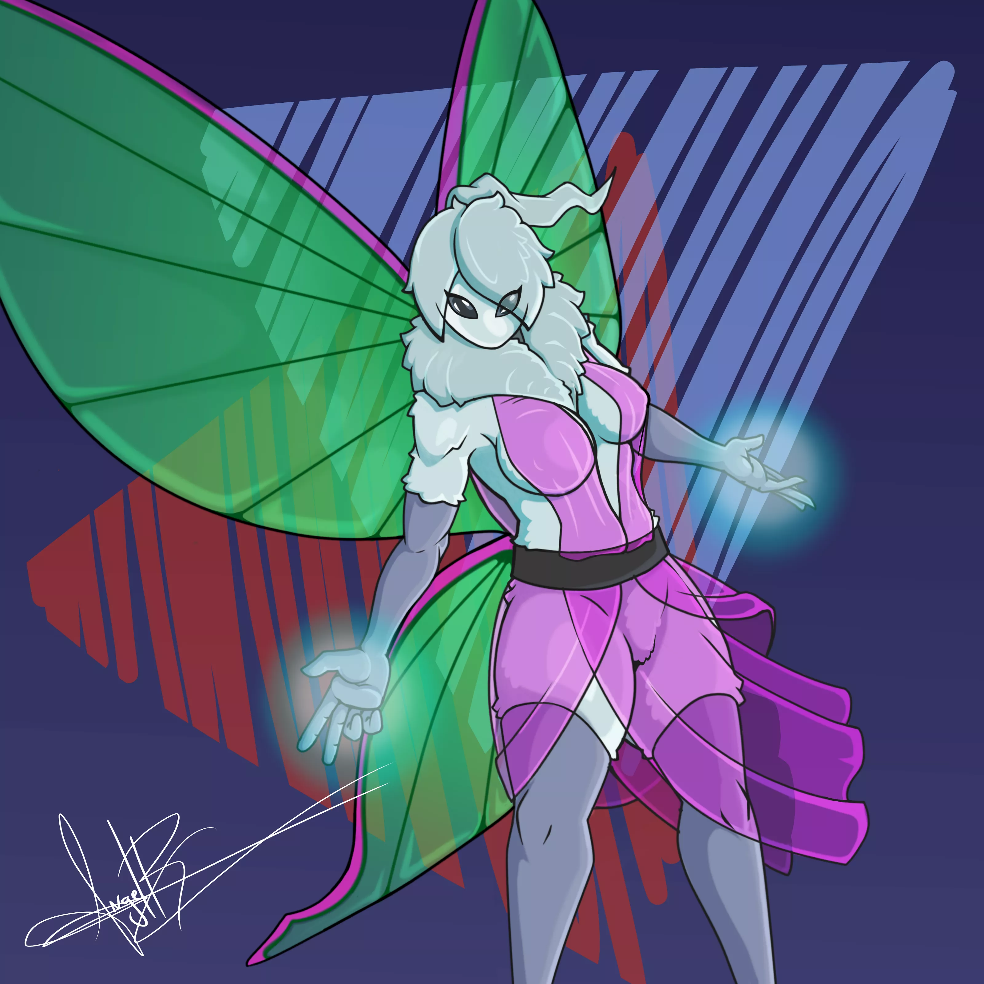 Moon Moth girl (By me)