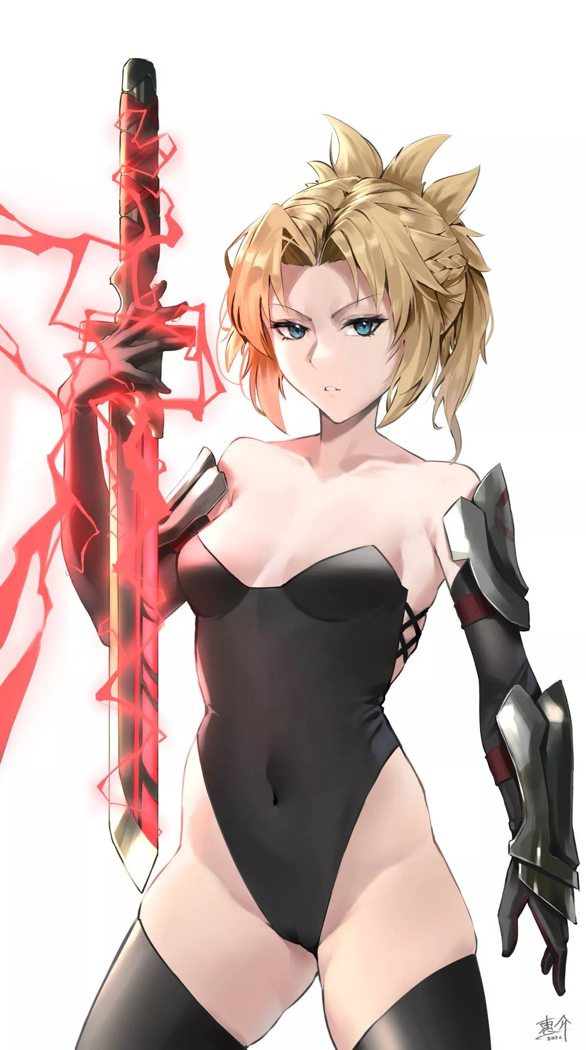 Mordred Dark Sword Leotard (Keisuke Desu~ ) [Fate]