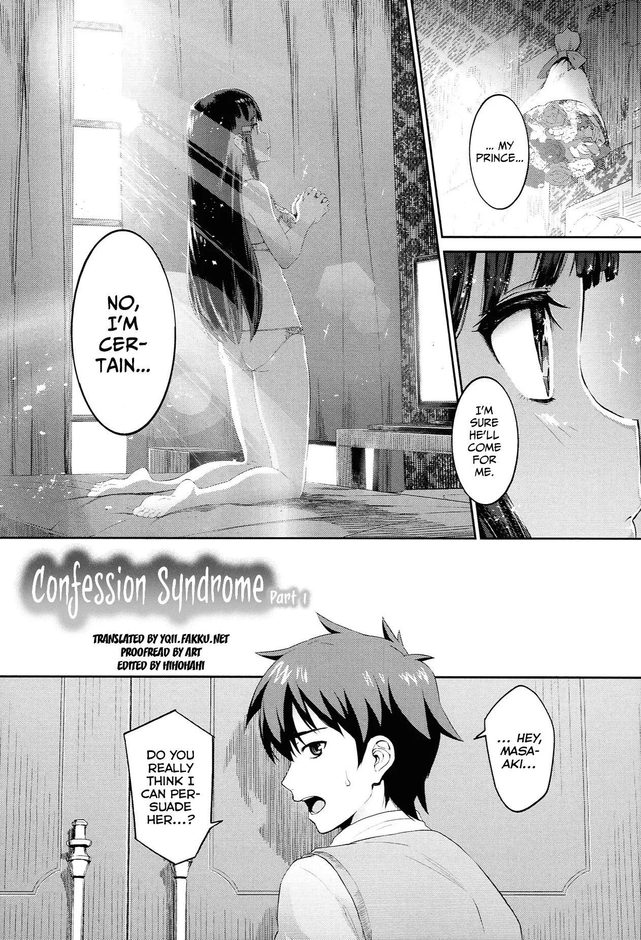 [Morimiya Masayuki] Confession Syndrome - Chapter 1-3