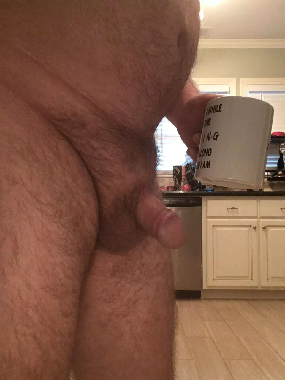 Morning. A rare full hard on post.