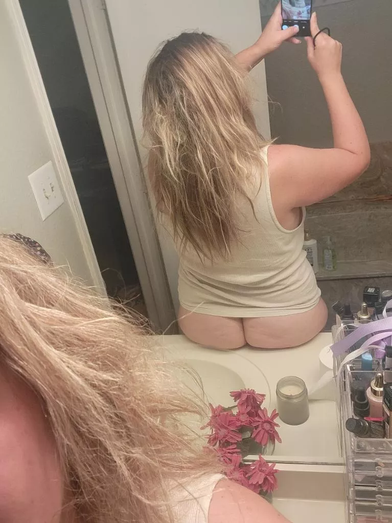 Morning dried cum hair