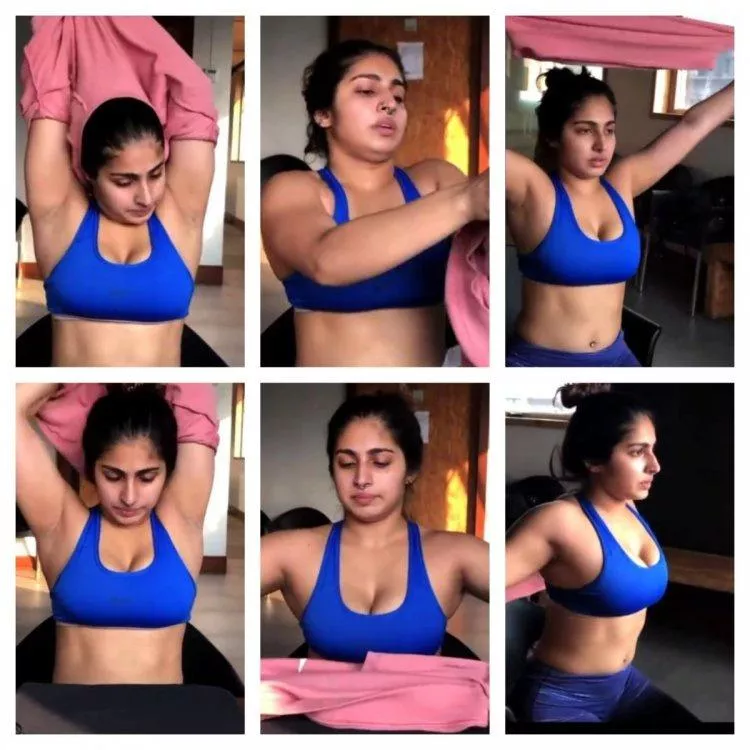 🔥🥵 Most Demanded Yoga Teacher Str!pp!ng For Her Special student'd Demand 💦 Boobs hangging & Nipples Seen Clearly 😘 Don't Miss 🥵🔥 ⬇️Yoga Teacher Str!pping⬇️