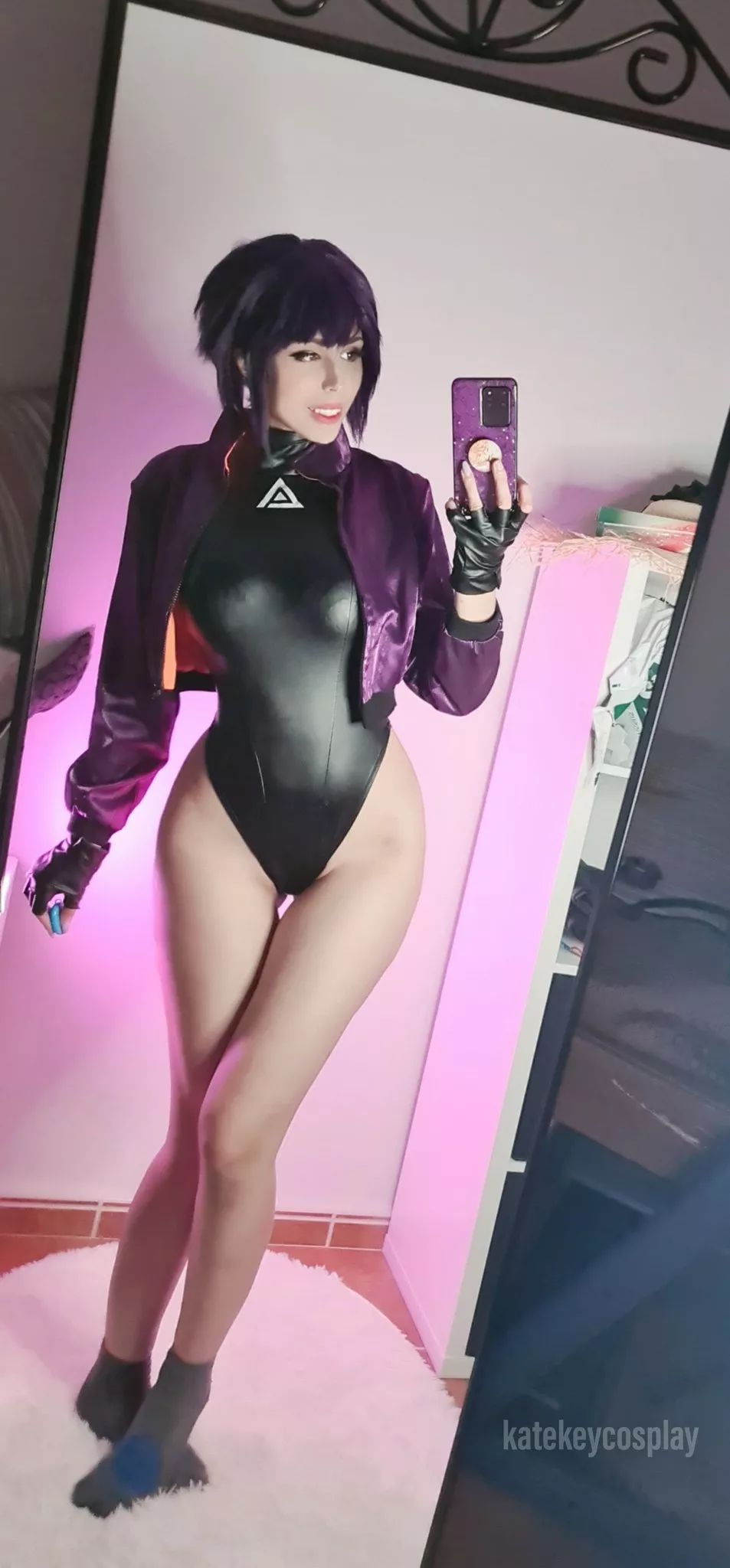 Motoko Kusanagi from Netflix by Kate Key