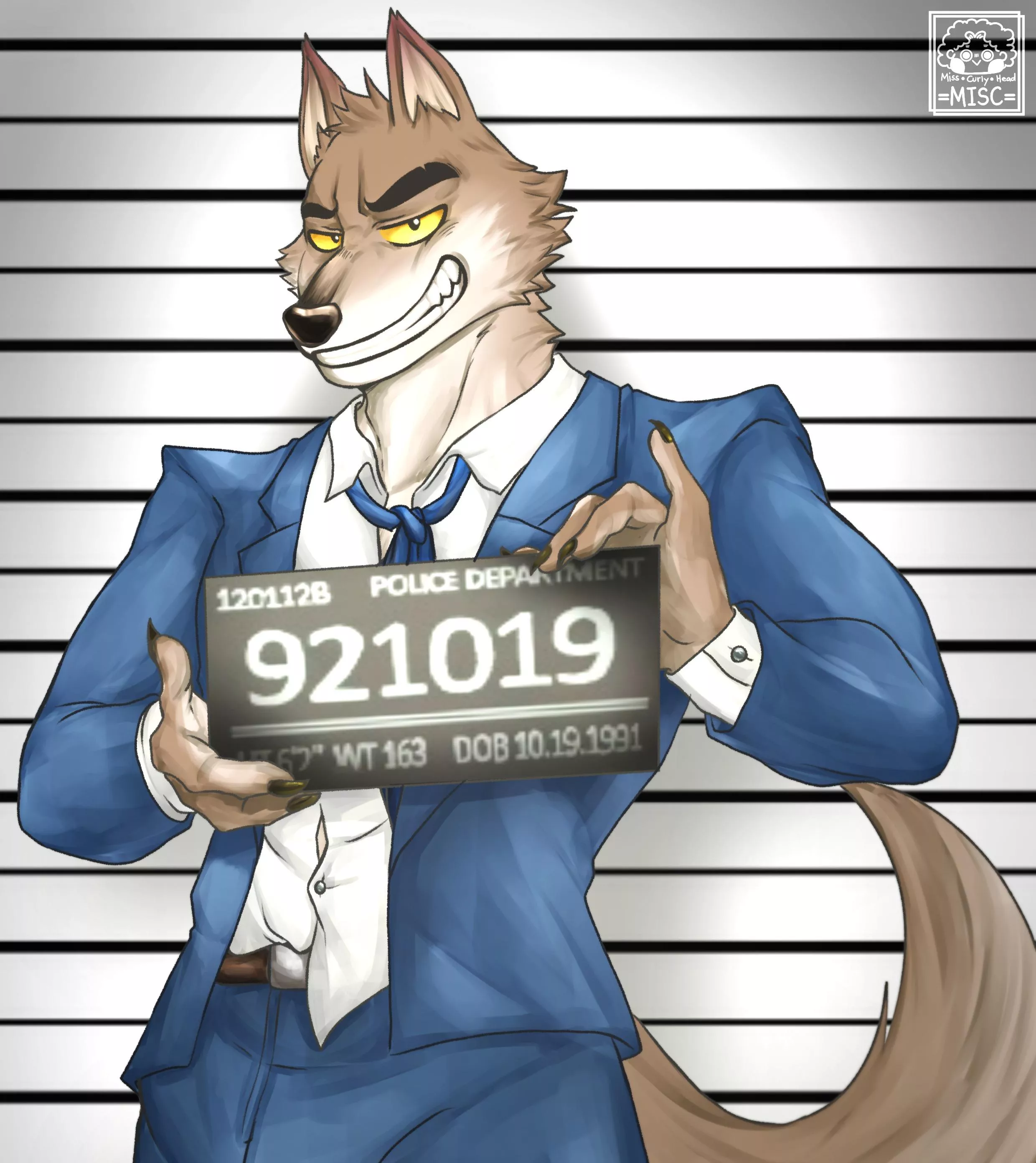 Mr. Wolf (art by me)