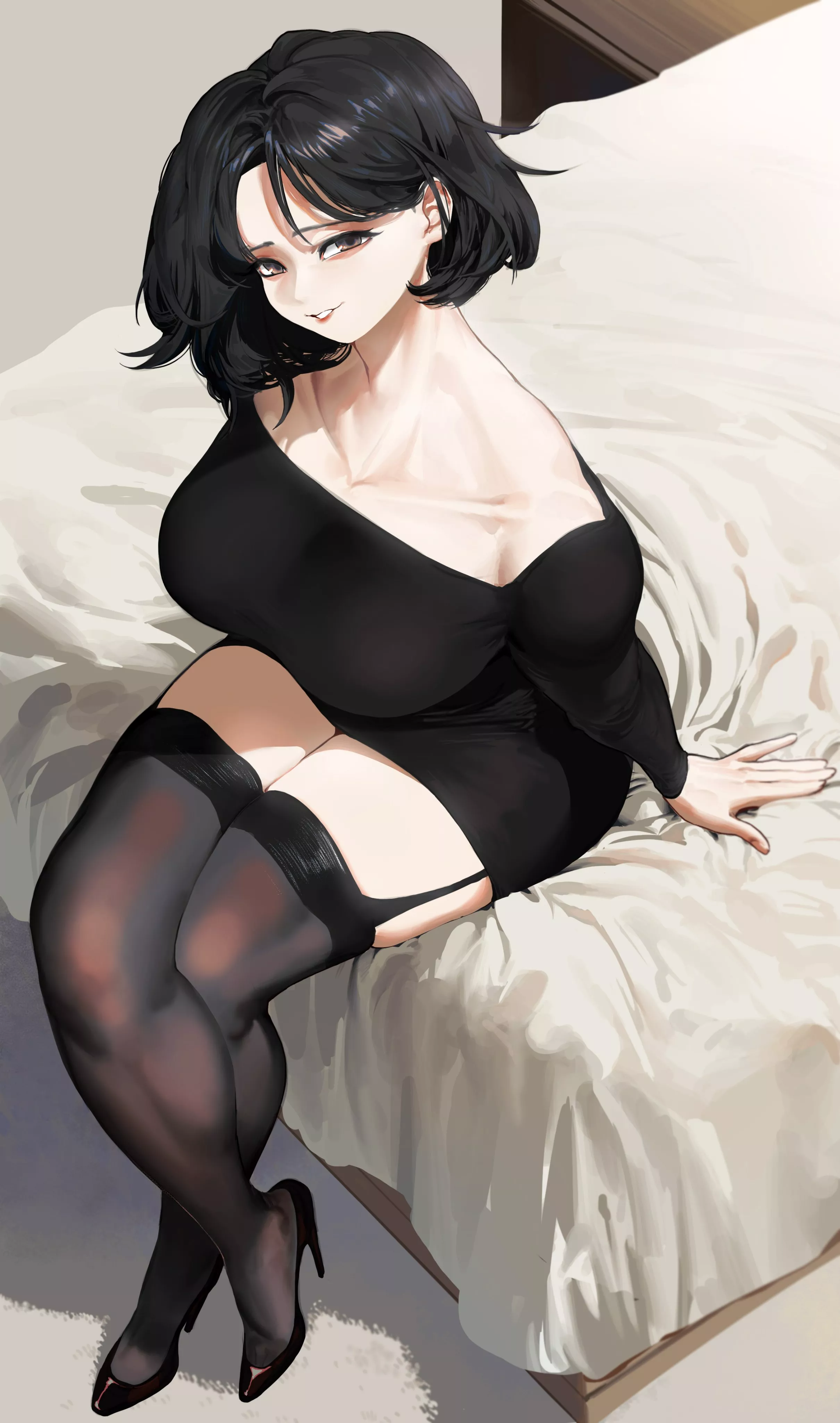 Ms. Han On The Bed Already (Ghdwid) [Original]