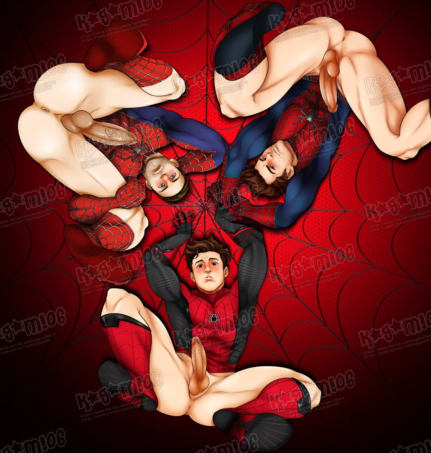 Multiverse of Spider-Men by Kagami06