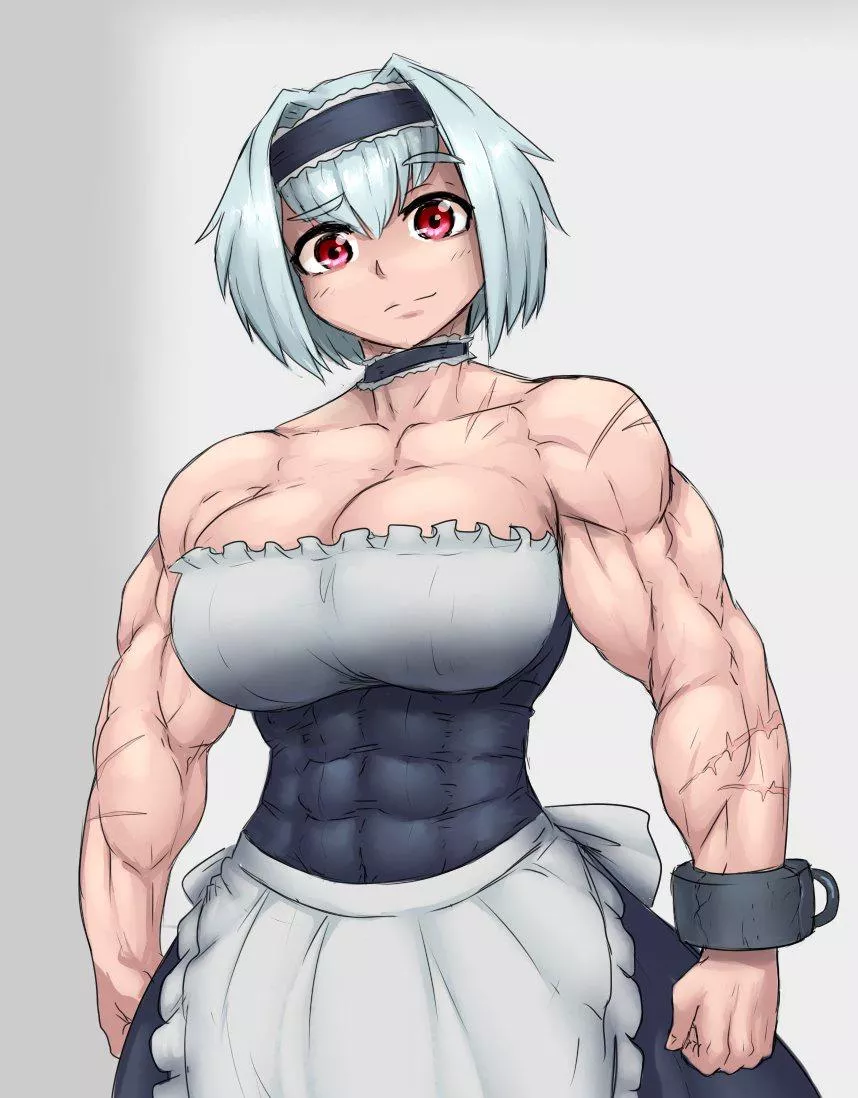 Muscle Maid.(@Sheepepp)