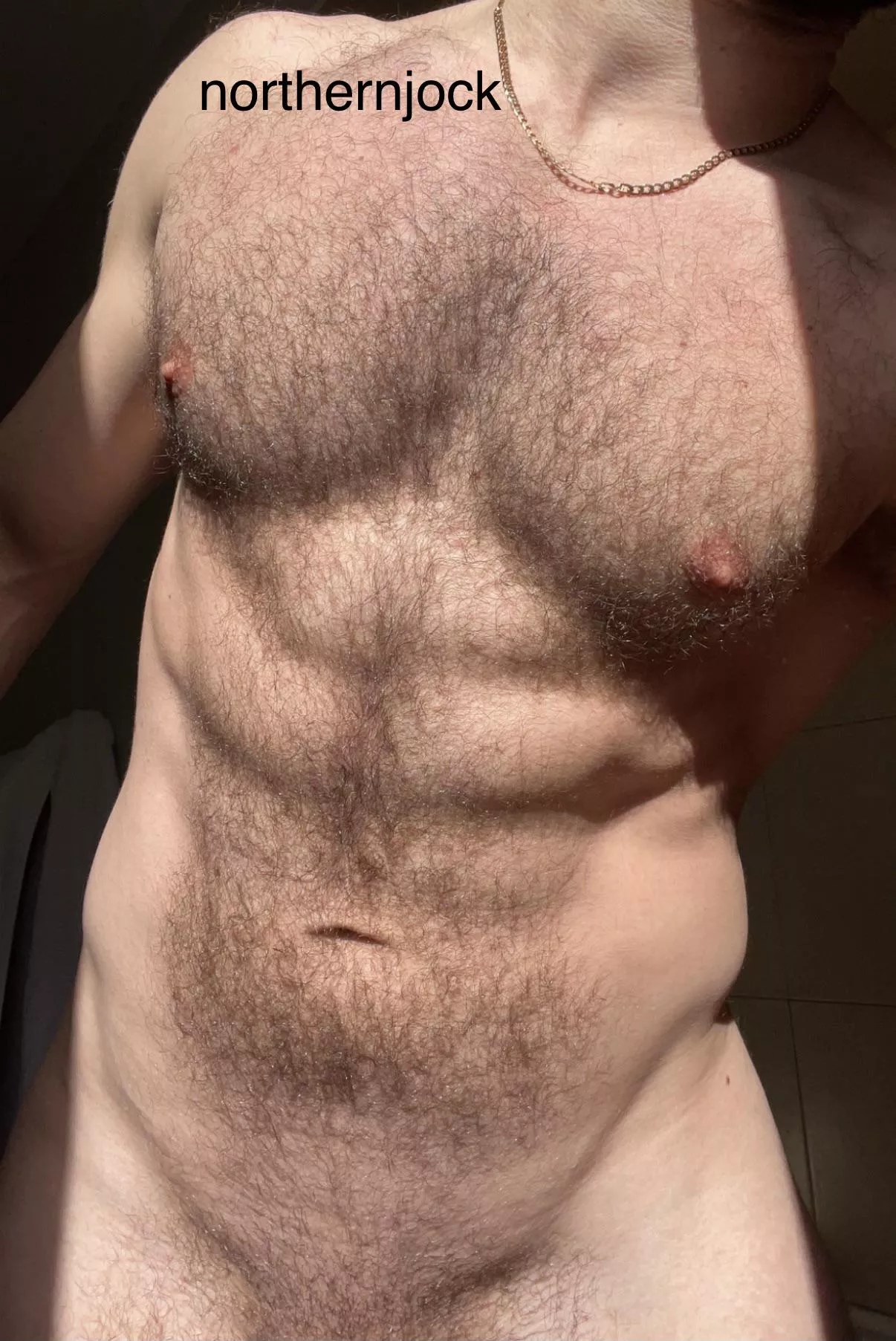 Muscular otter checking in