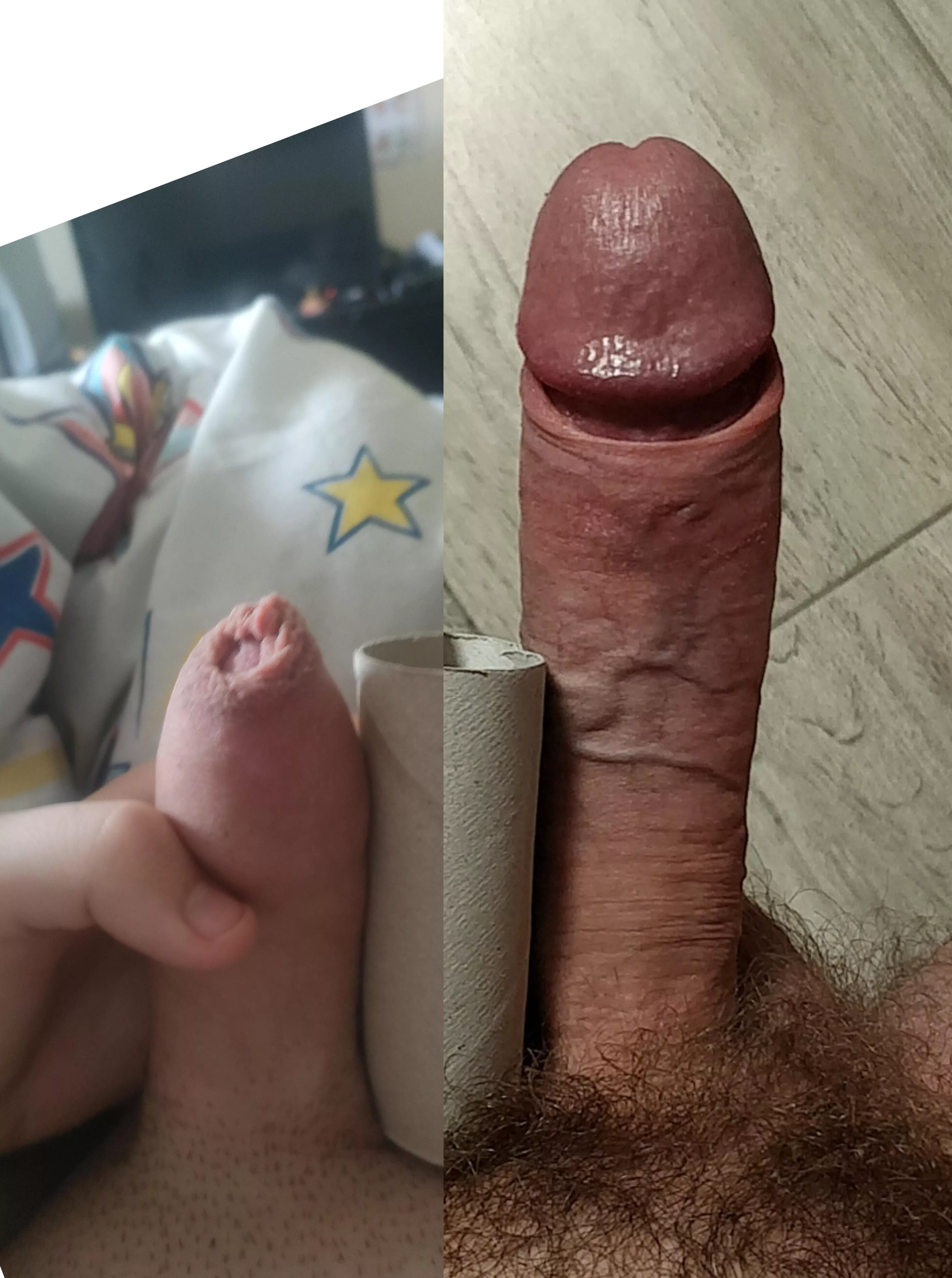 My baby clit can't ever compare to a real man's cock