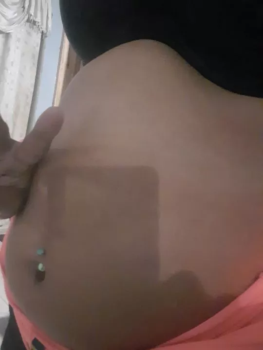 my beautiful belly, good morning everyone kik michellmartinez1996