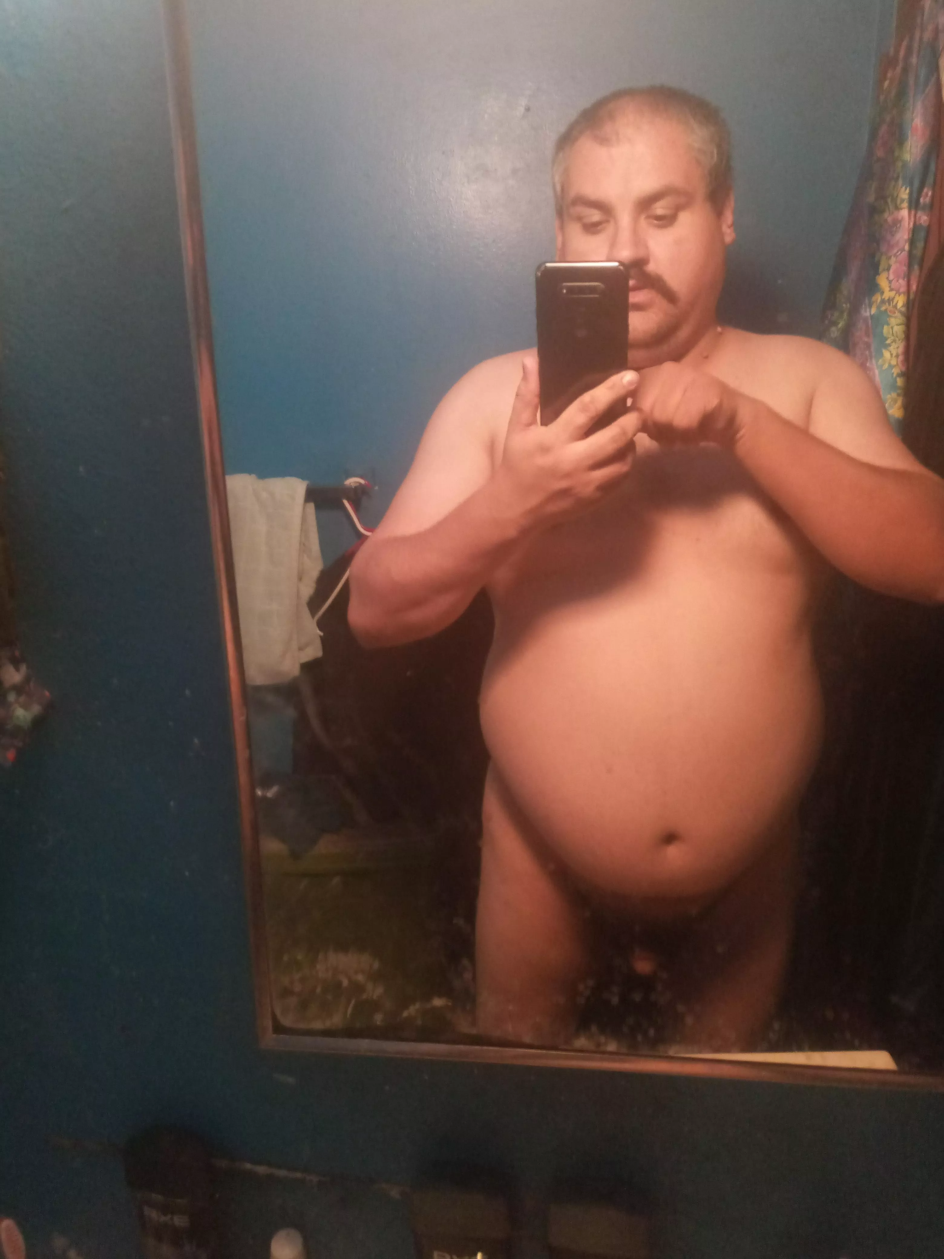 my beer belly and small dick