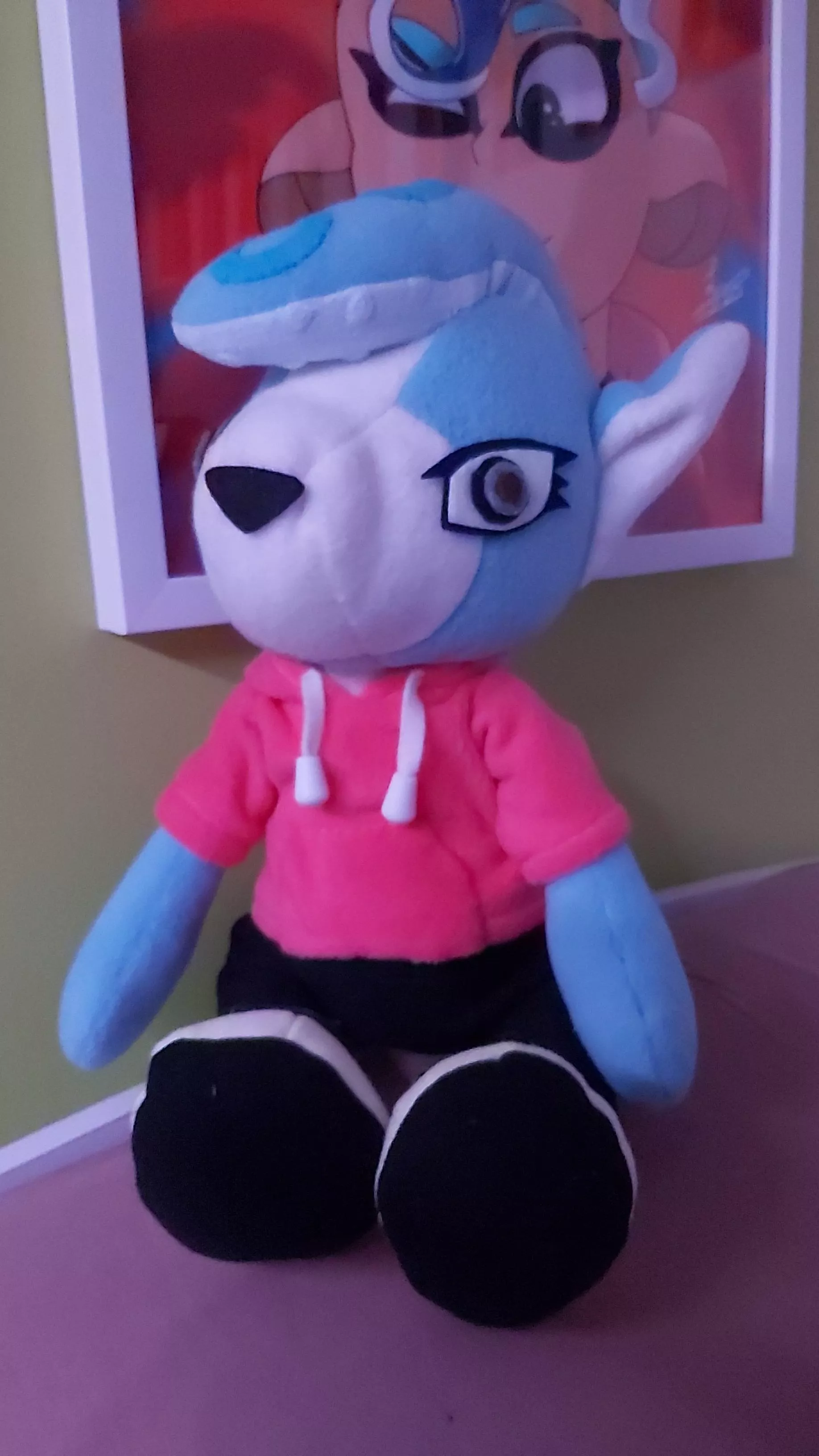 My Cheesy the Octo Wolf plushie is so fricking cute and adorable!!