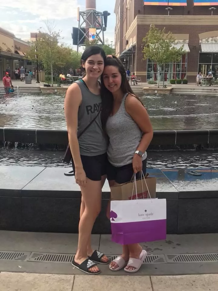 my daughter came home for the weekend, so we went shopping!! who is prettier and why?