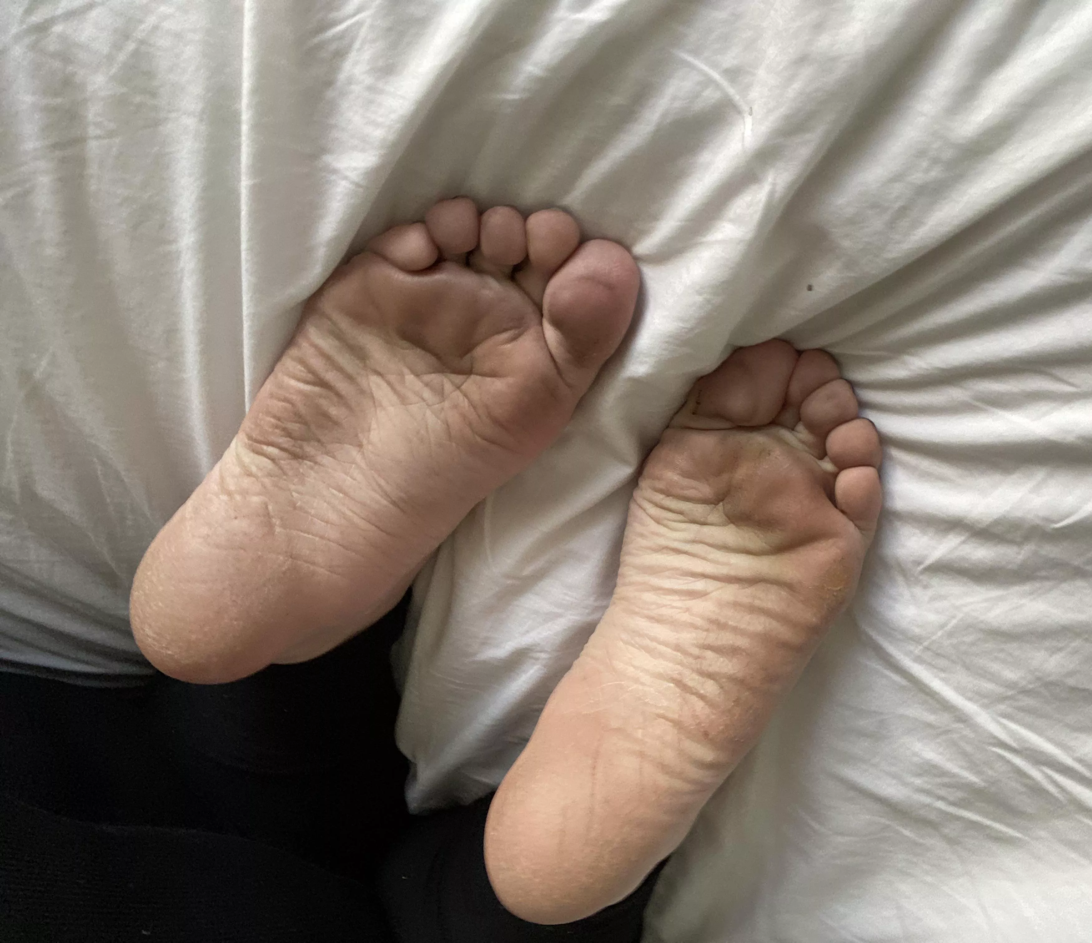 My feet are filthy 🥺