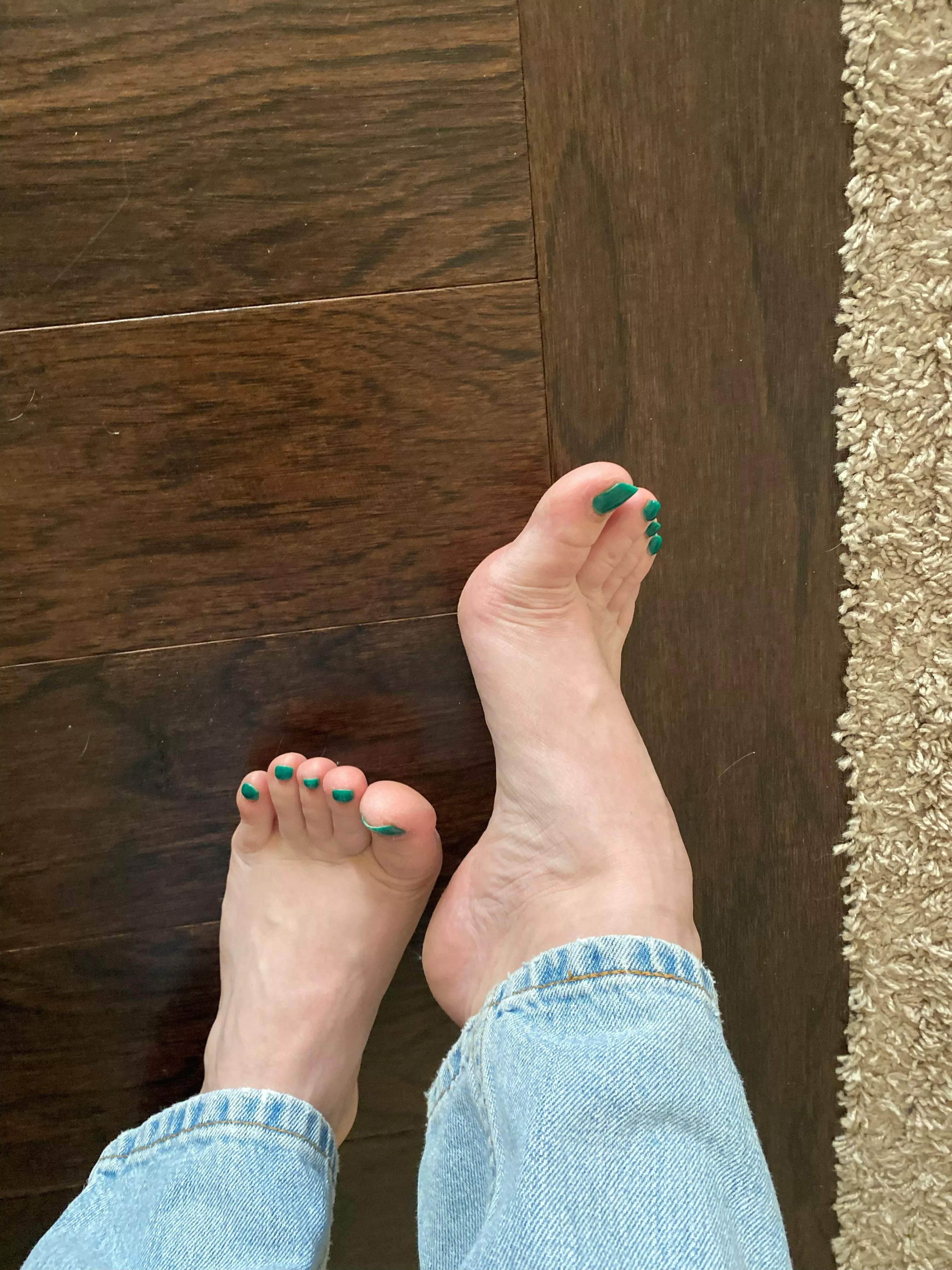 My feet make you so hard don’t they?