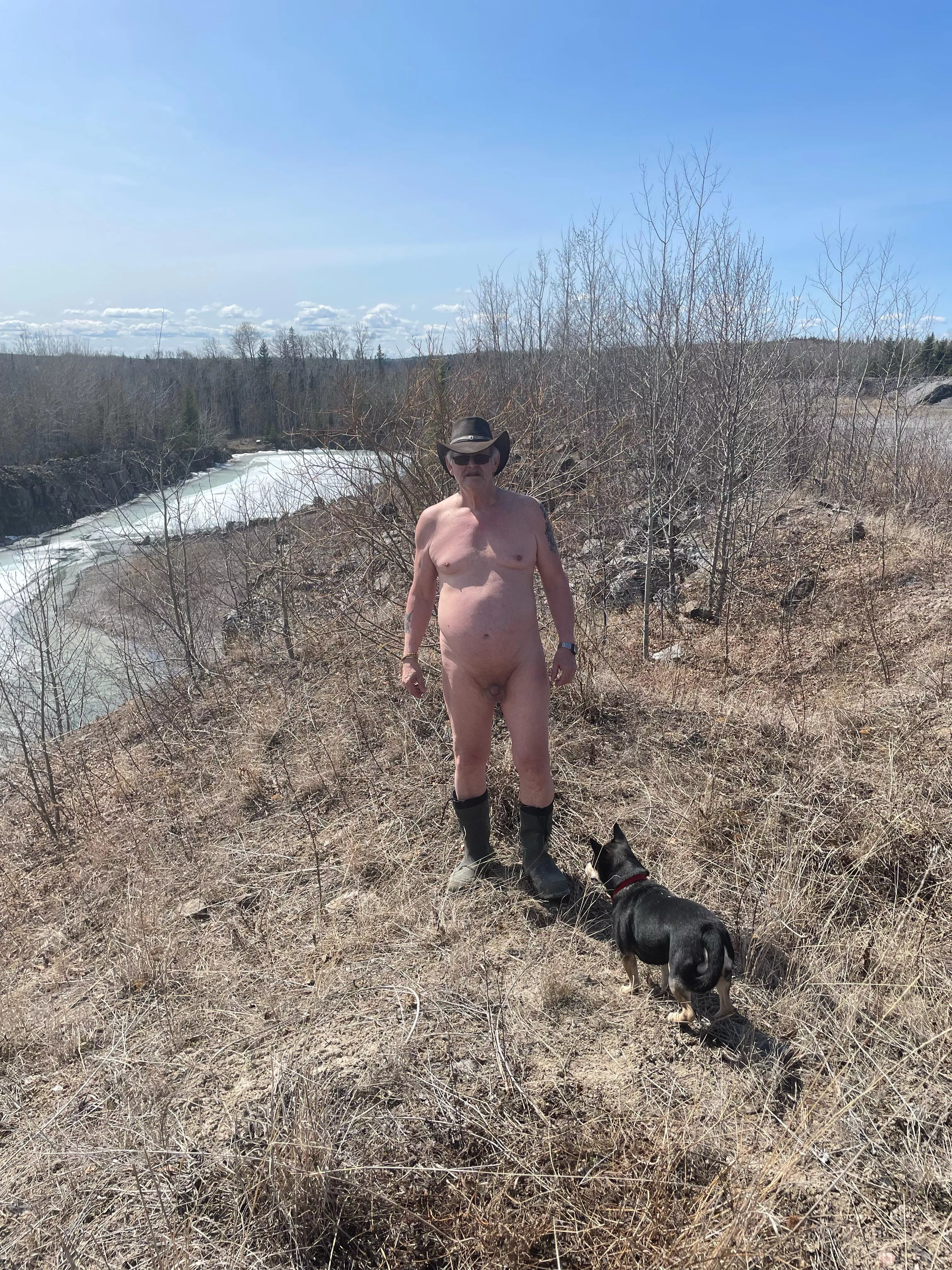 My first of the year naked adventure.